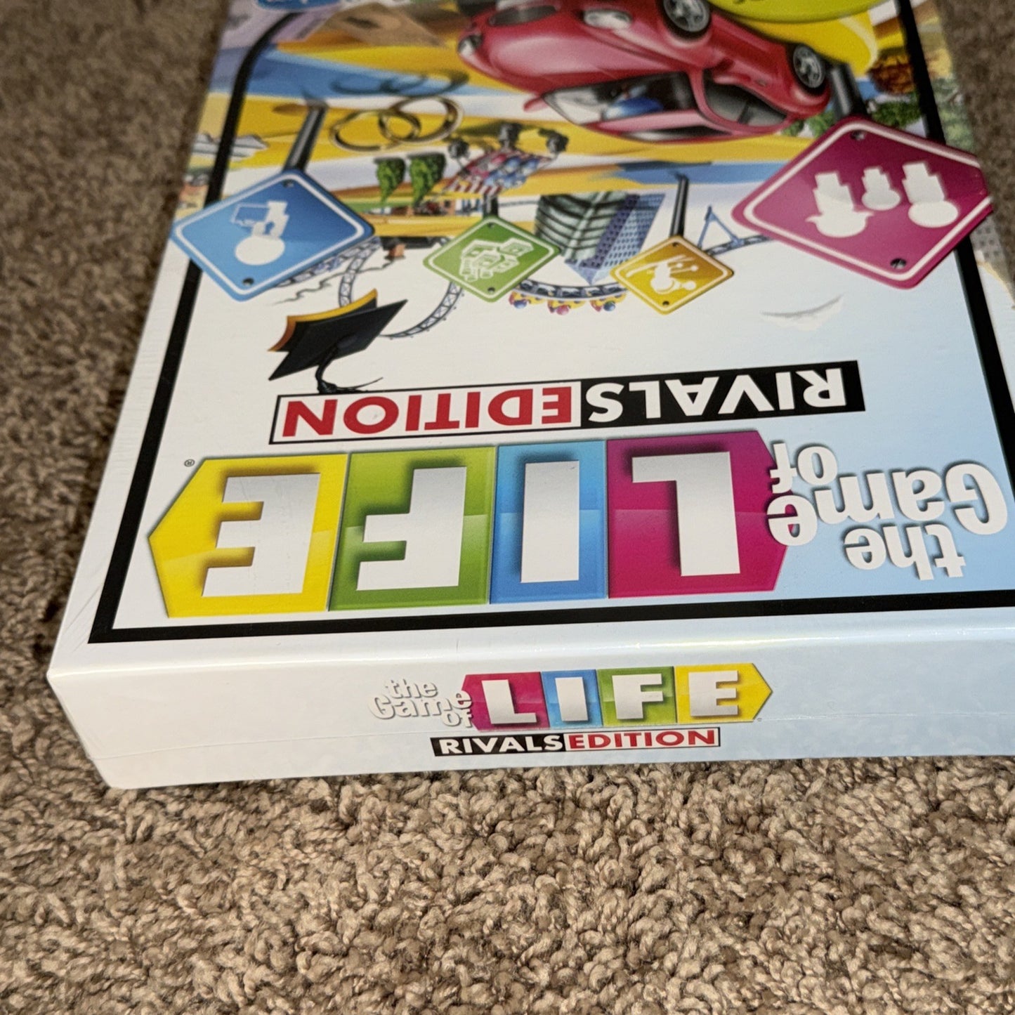 Game of Life Rivals Edition Travel Board Game 2 Player Hasbro - NEW