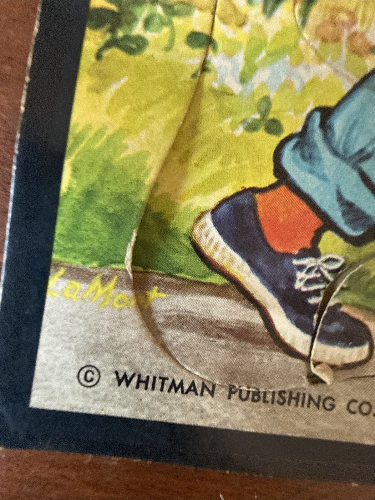 Vintage Whitman Boys and Girls Puzzle 1950s Complete Puzzle 7.5x7.5"
