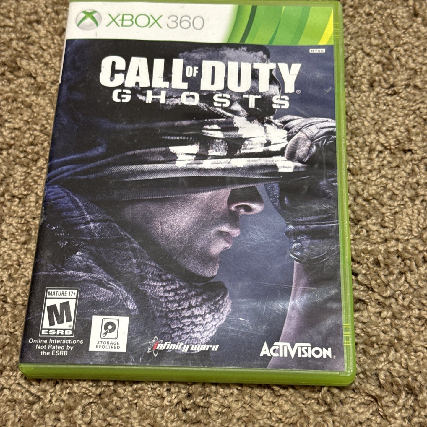 Xbox 360 Game Lot Call of Duty Ghosts and NBA 2K15