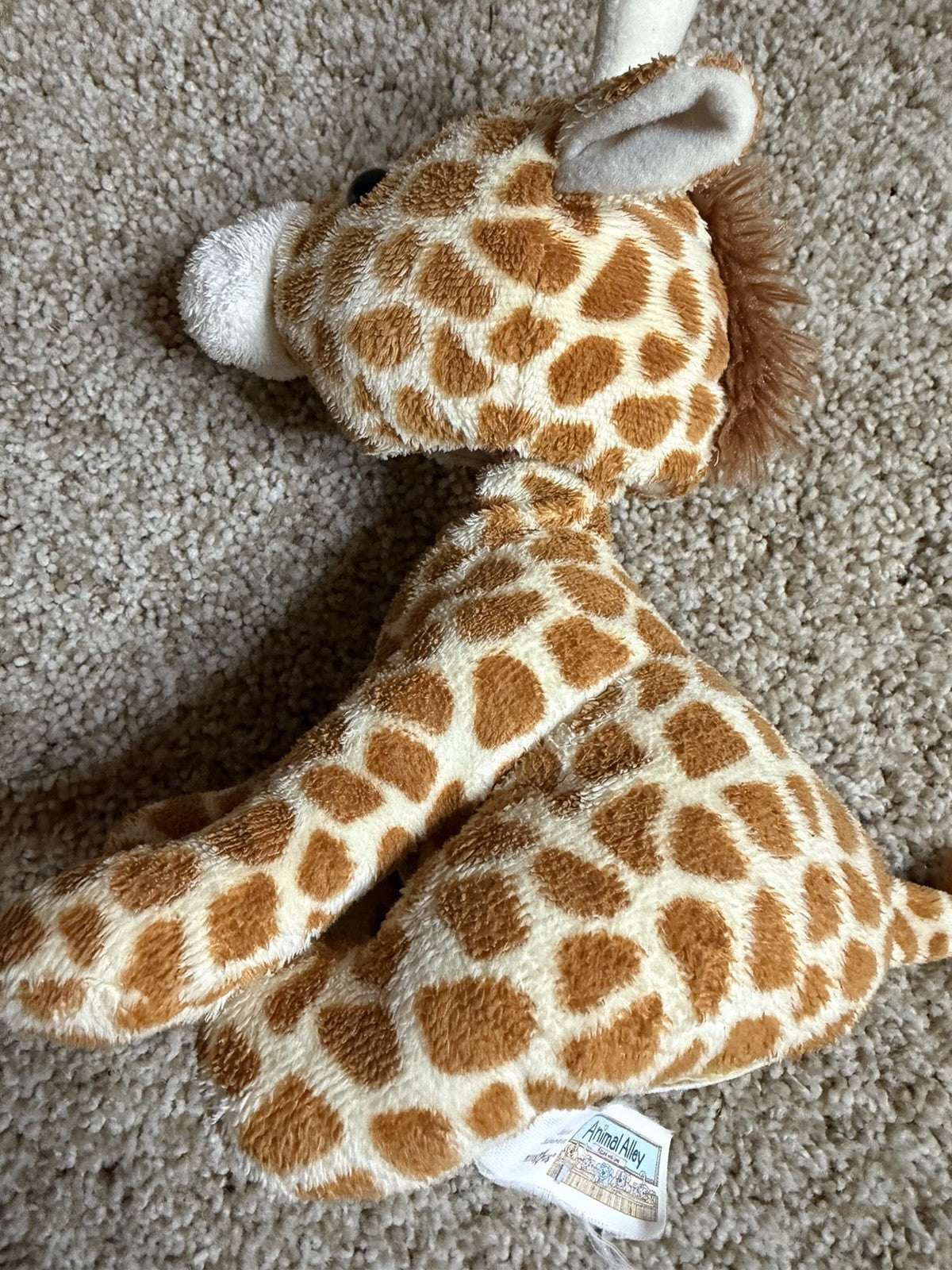 Plush Animals Lot 6 Bear Giraffe Cow Pig Kellytoy Wishpets Animal Alley Stuffed