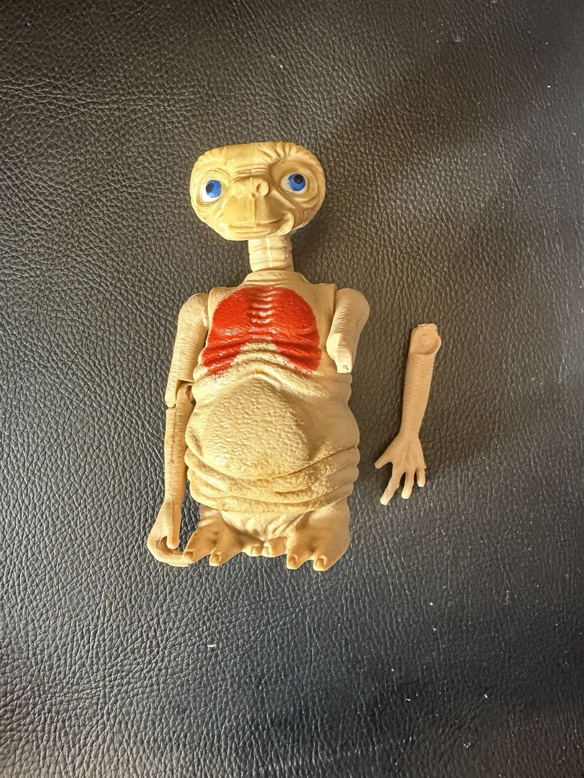 Vintage E.T. The Extra-Terrestrial Collectible Figures Bendable Toys Kraft Box⁠