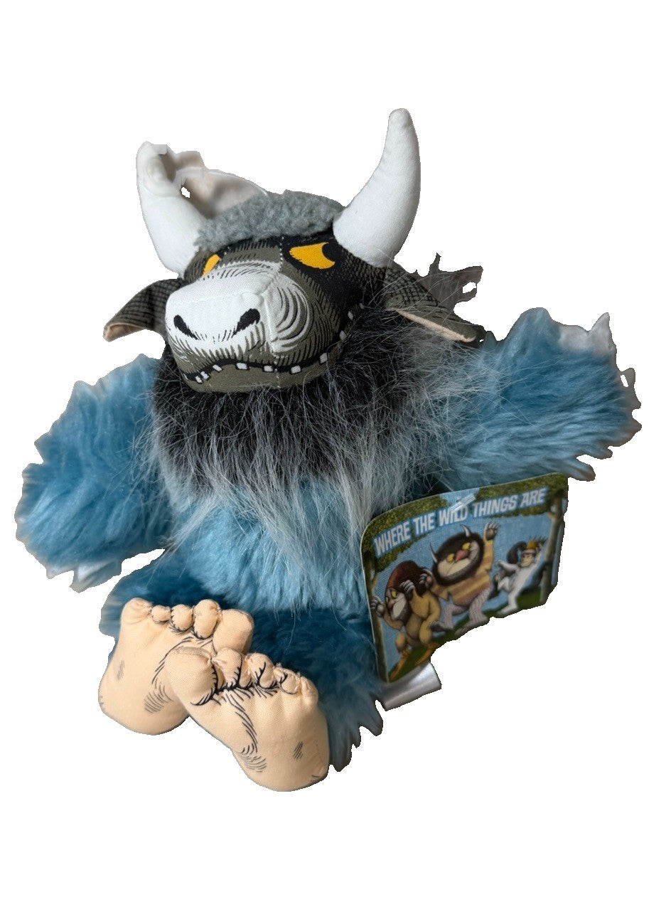 Where Wild Things Are Bernard Blue Bull Plush Crocodile Creek Maurice Sendak