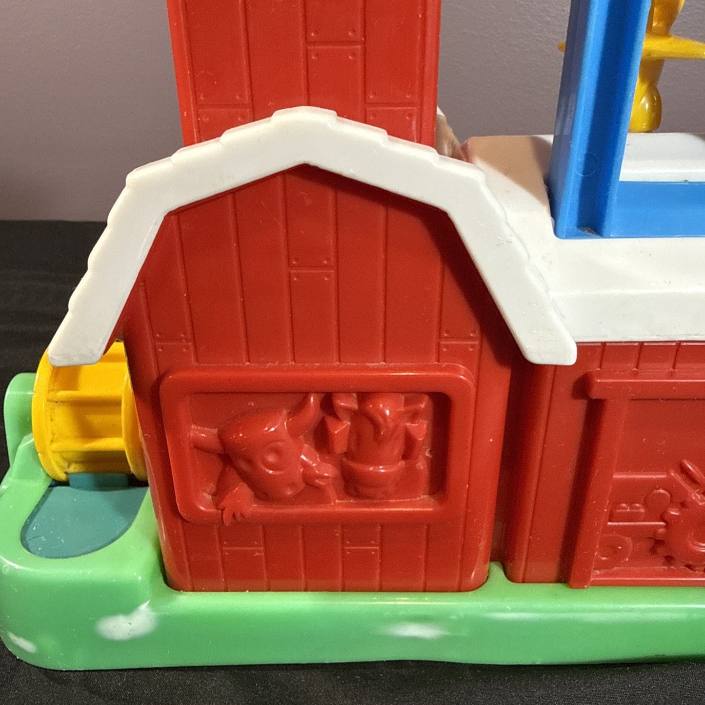 Vintage Playskool Activity Farm 1989 Pop Up Toy Take Along WORKS