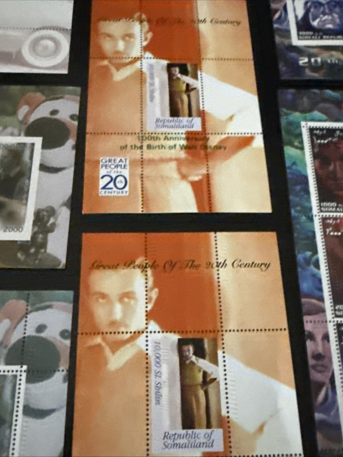 Walt Disney 100th Anniv Millennium Stamp Lot Angola Falklands FDC Souvenir Sheet