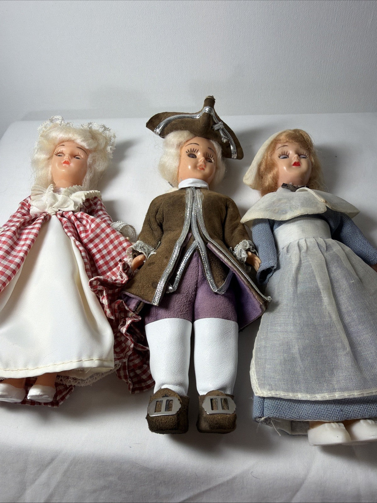 Vintage Carlson Dolls Martha George Washington Nurse 8" Sleepy Eye