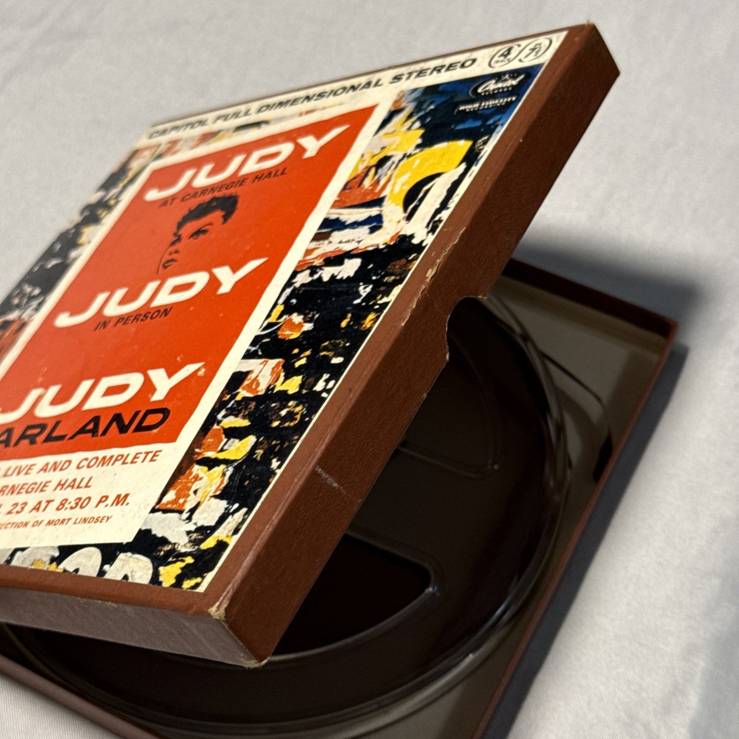 Judy Garland At Carnegie Hall 1961 Reel To Reel IPS 4 Track Stereo