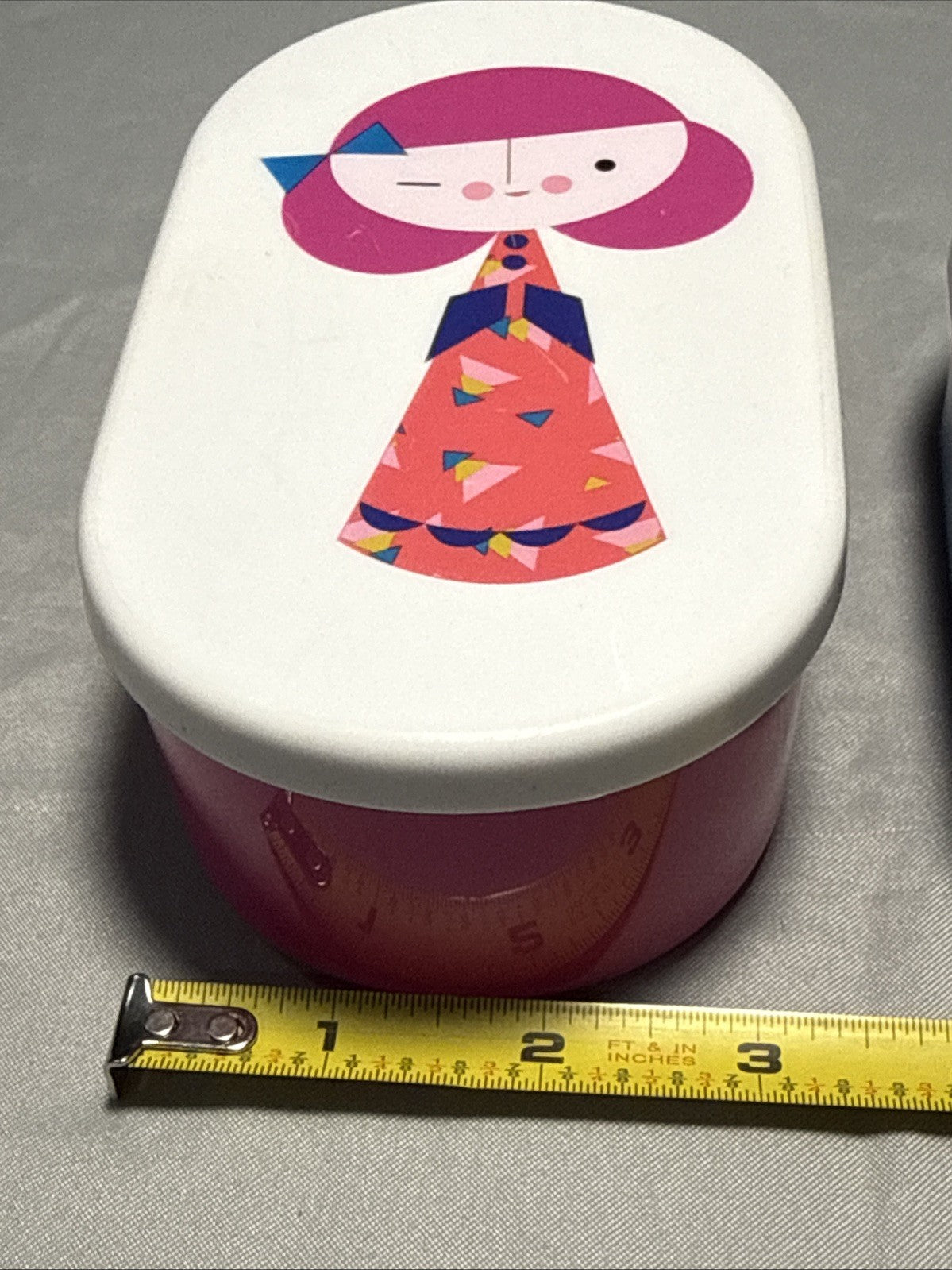 Kokeshi Matryoshka Nesting Bento Snack Boxes Set Of 4 Japanese Style