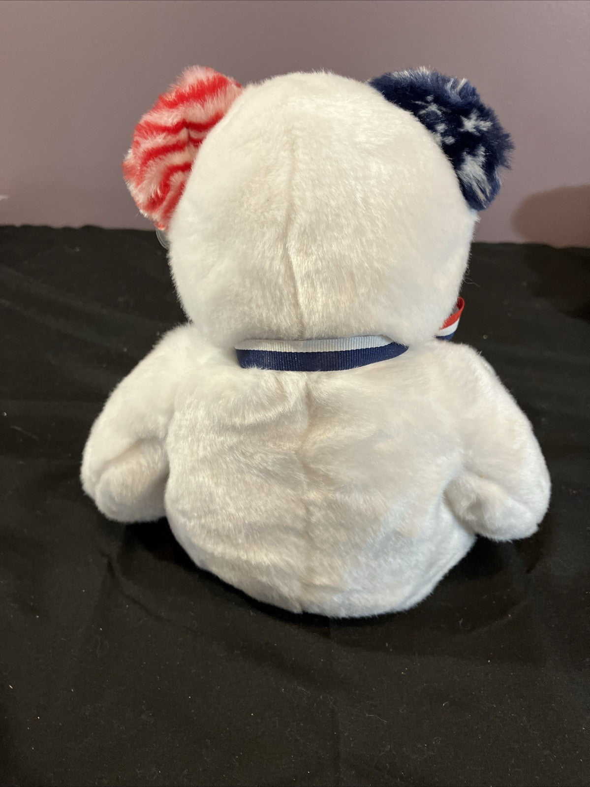 Ty Large Plush Beanie Buddy - America the White Bear