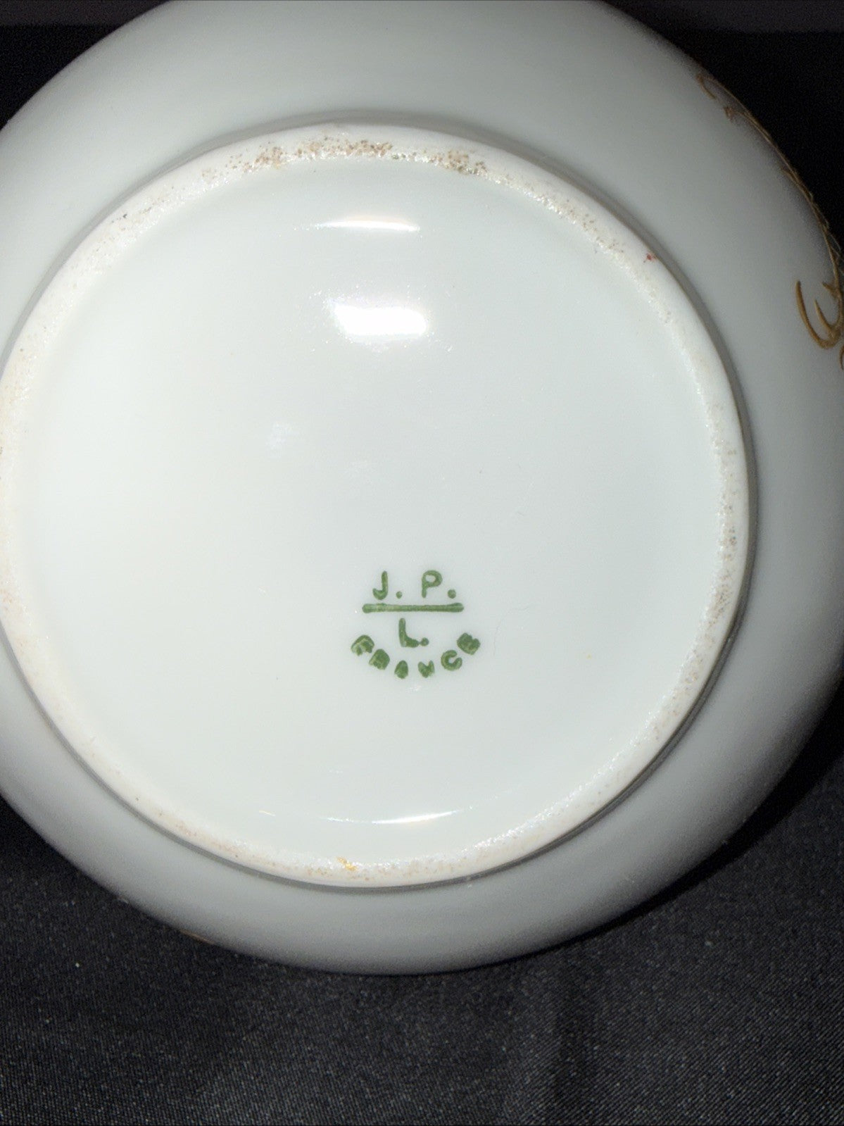 Antique Jean Pouyat Limoges France Hand Painted Creamer & Sugar Bowl Set Elegant