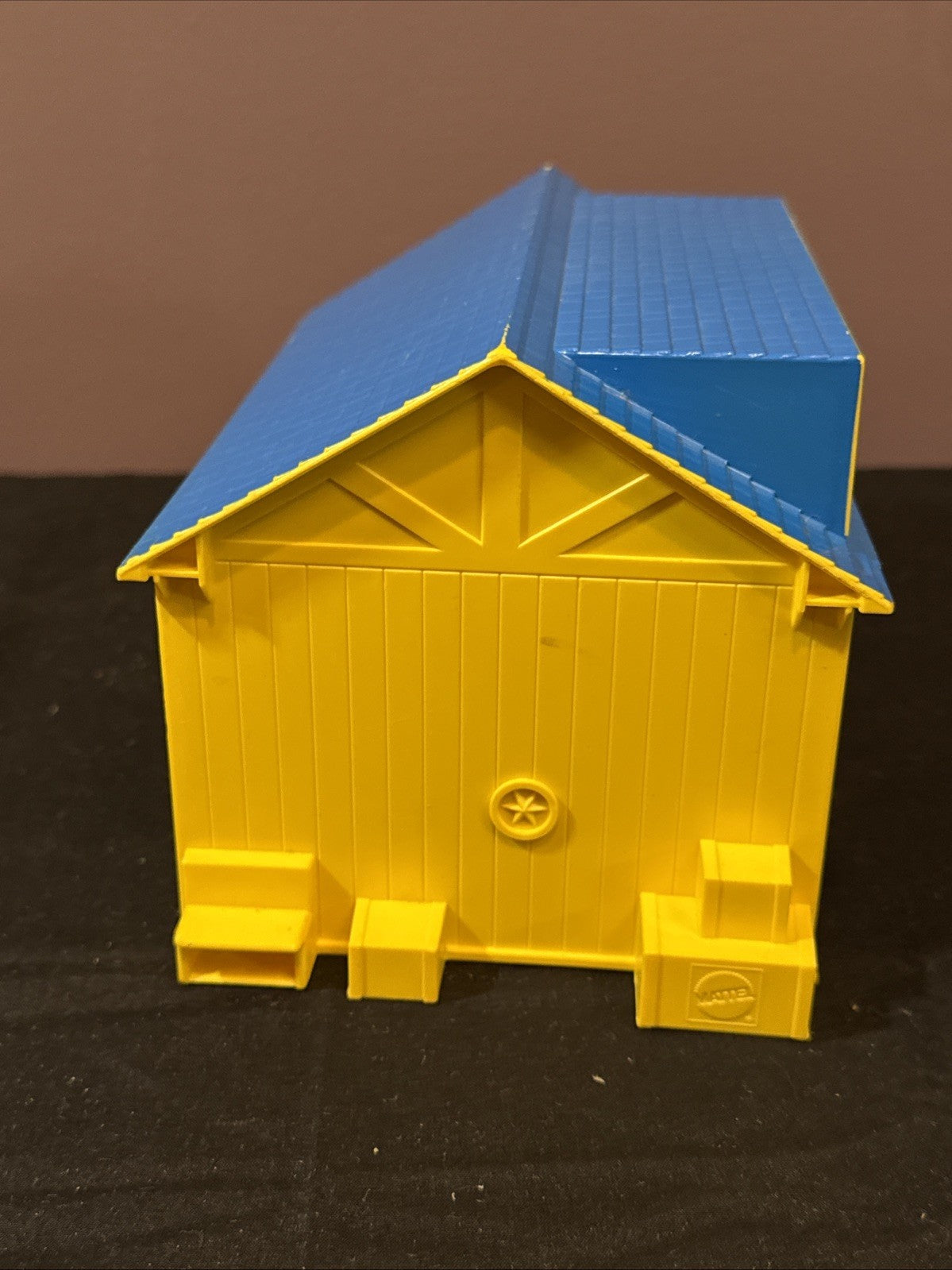 1972 Mattel Preschool Airport Playset Plane Copter Truck Vintage Incomplete