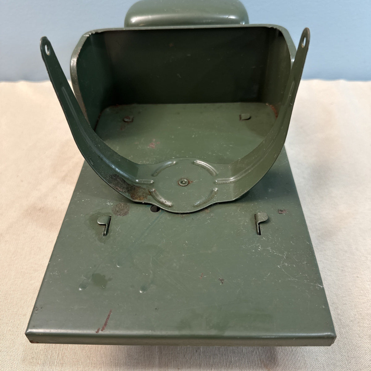 Vintage Buddy L Army Searchlight Repair Unit Pressed Steel Military Truck 1950s
