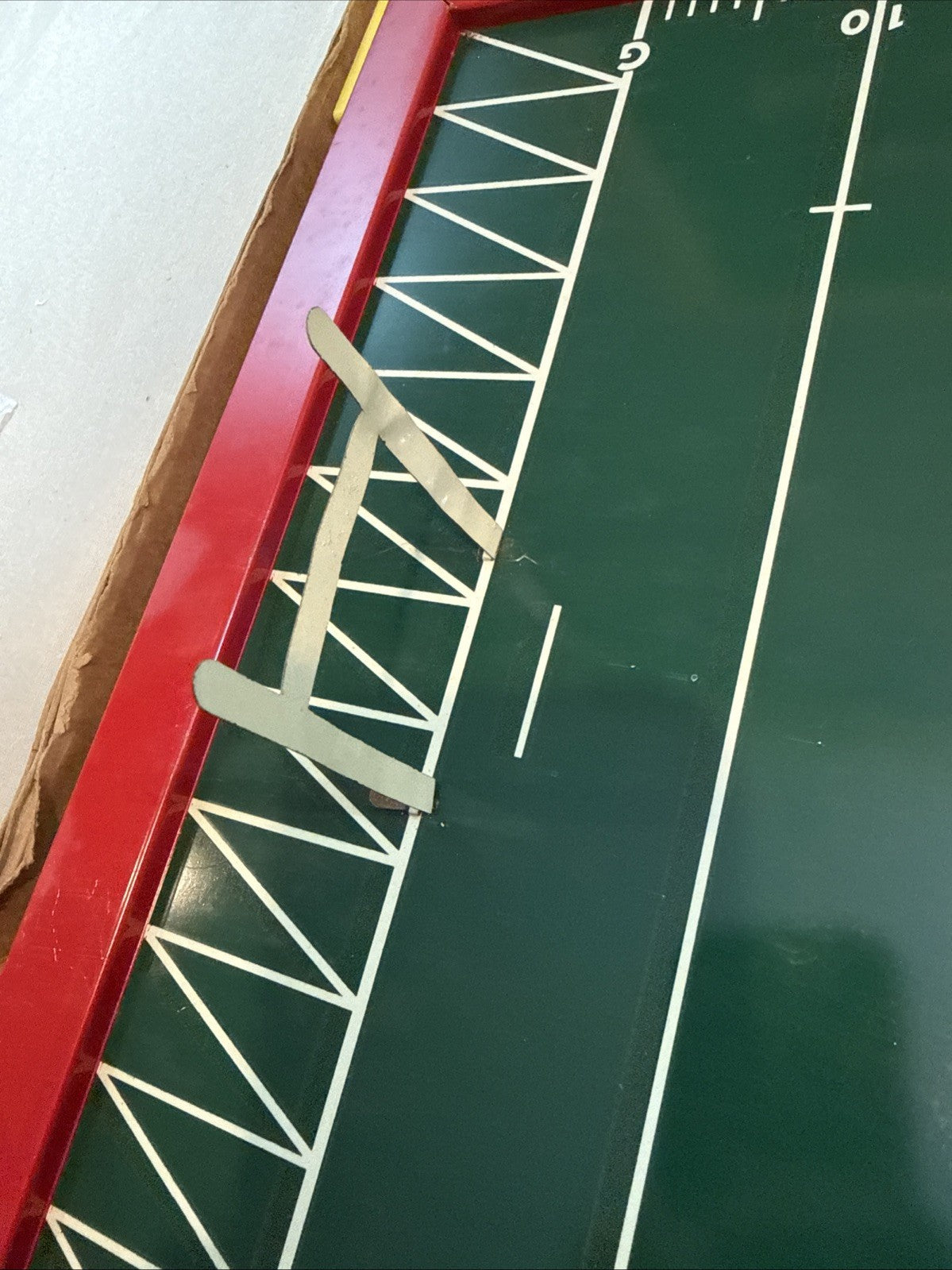 Vintage Tudor Tru Action Electric Football Game Model 500 Tested Working 1960s
