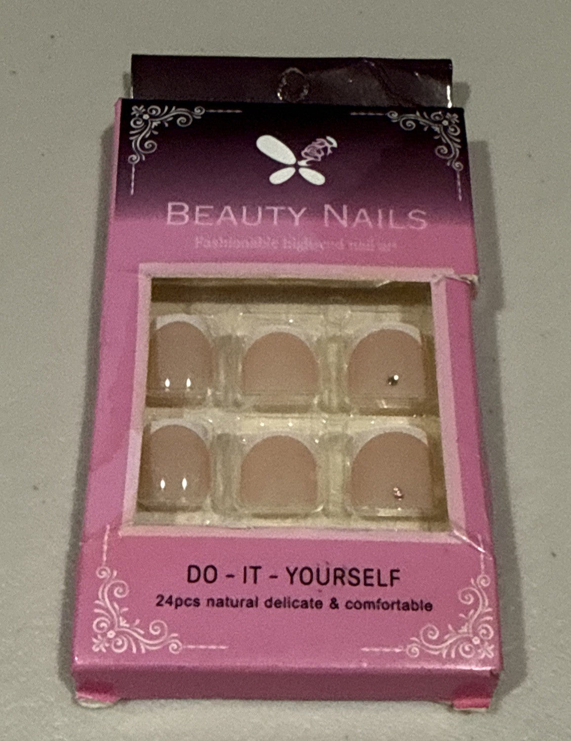 Lot of Fake Nails and Eye Lashes Beauty Bundle Assorted