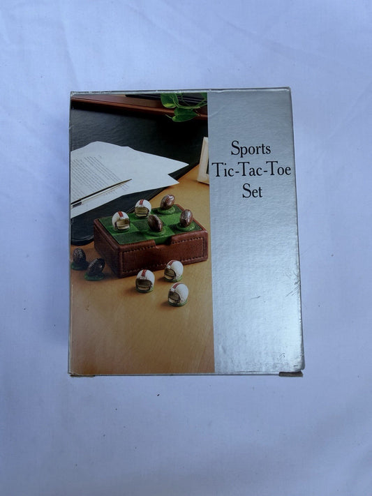 Football Sports Tic Tac Toe Desktop Travel Game Sports Fan Gift New in Box