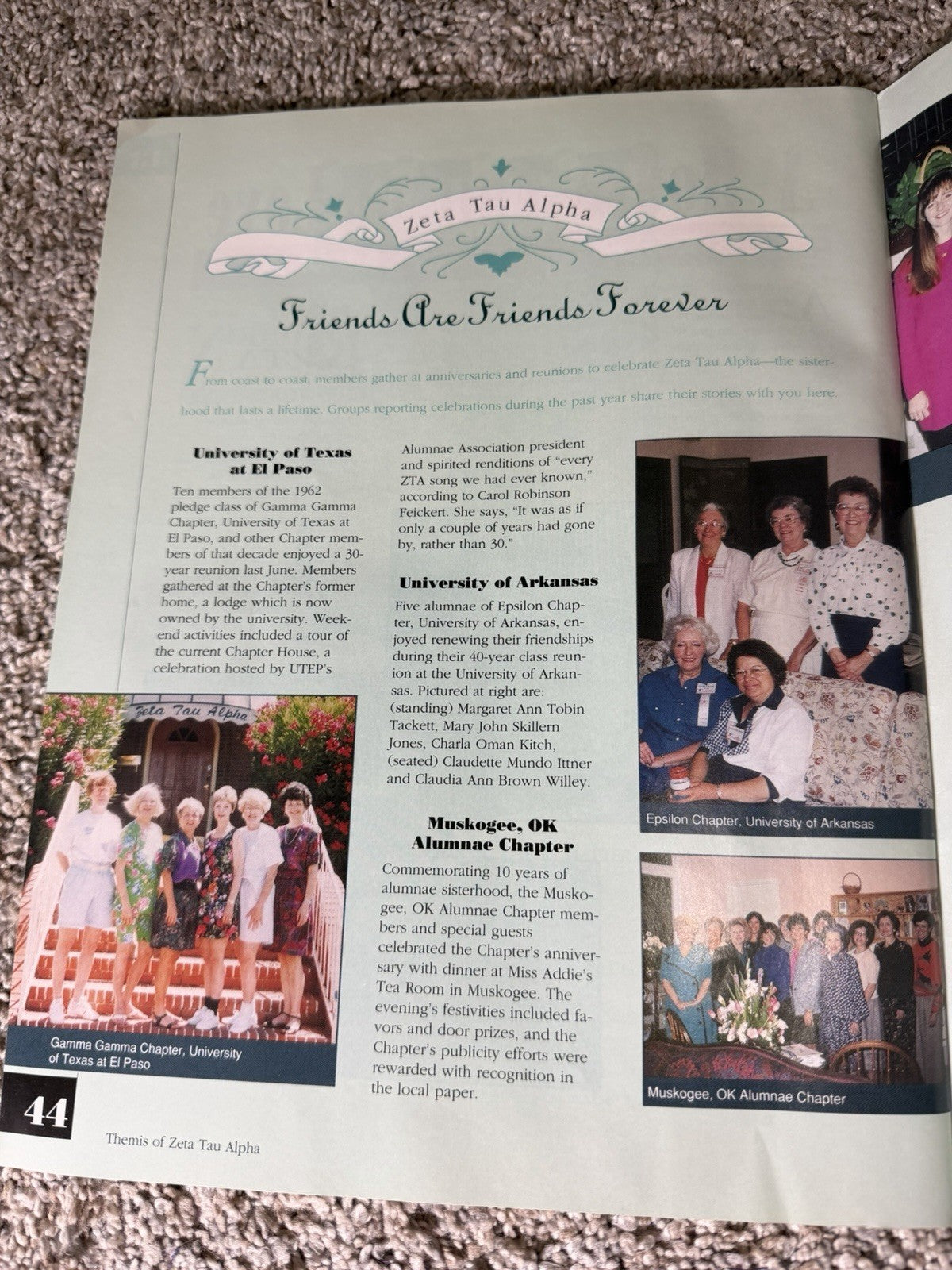 Themis of Zeta Tau Alpha-Quarterly Magazine, Spring 1993, Vol. 91, Number 3