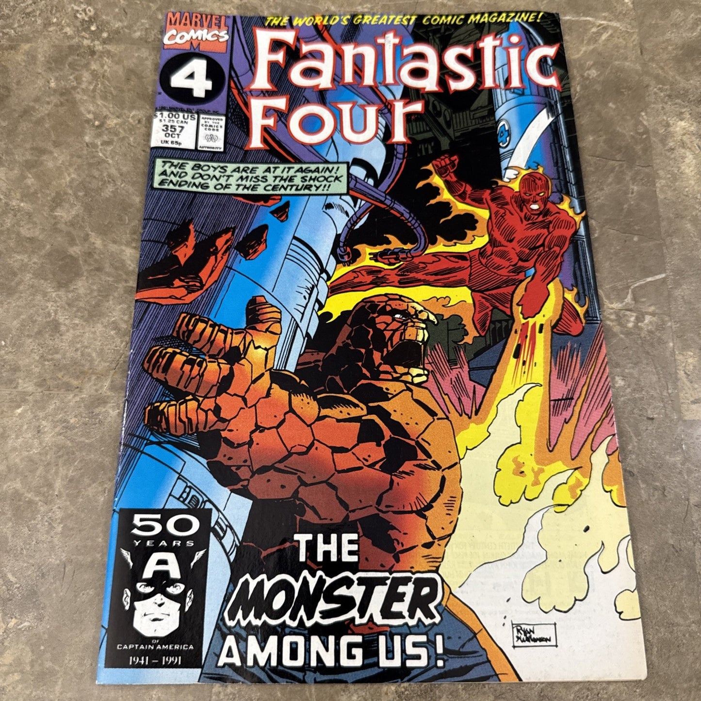 Marvel Lot Fantastic Four 356 357 Namor Sub-Mariner 18 19 20 21 Iron Fist Run