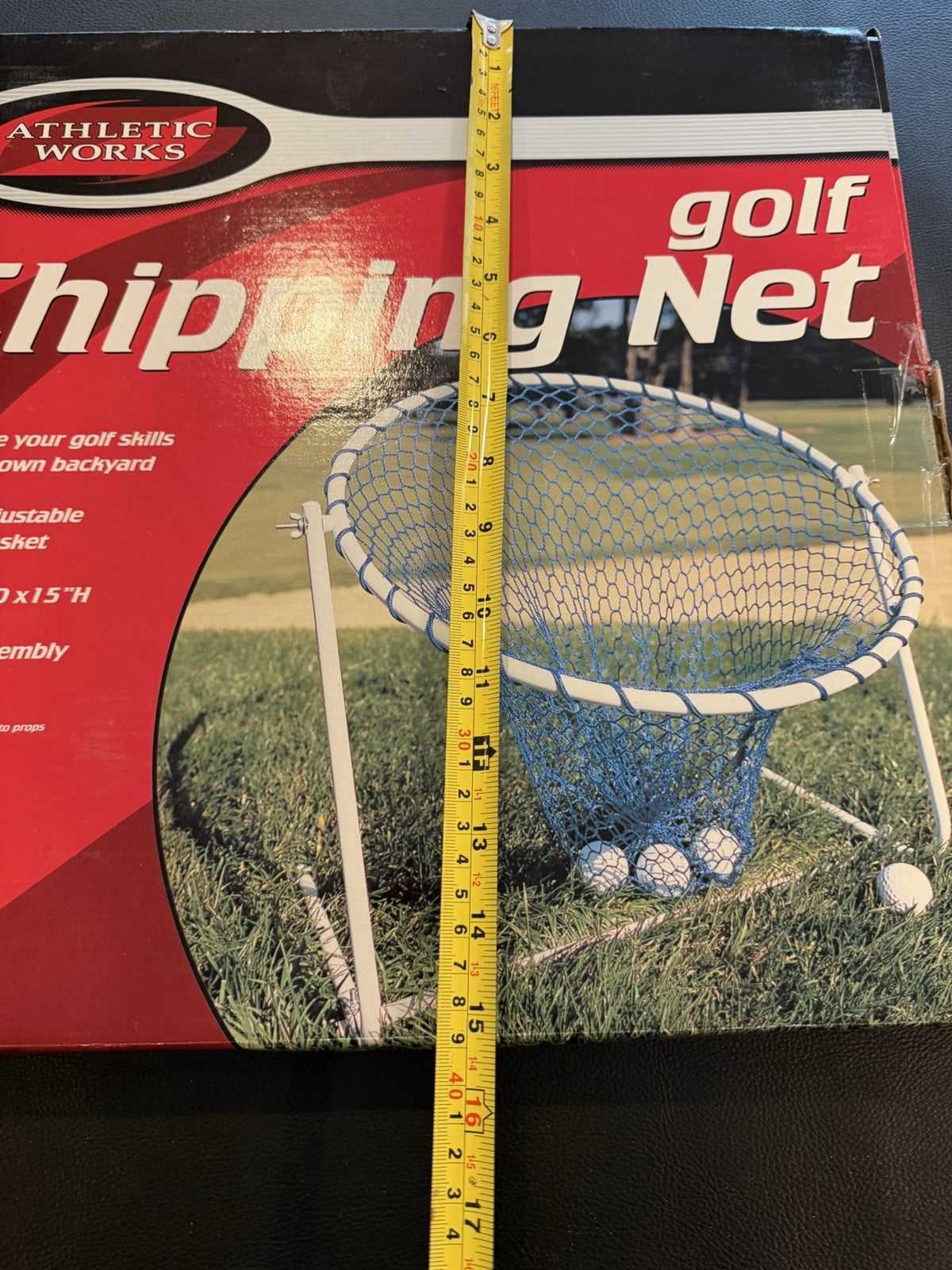 Athletic Works Golf Chipping Net Practice Target Yard Training Equipment NEW