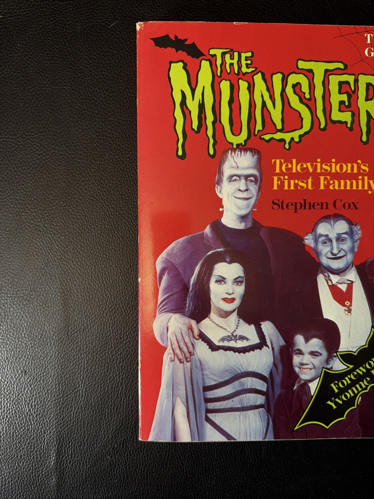 The Munsters TV First Family Fright Official Ghoul Guide Stephen Cox 1989 Book