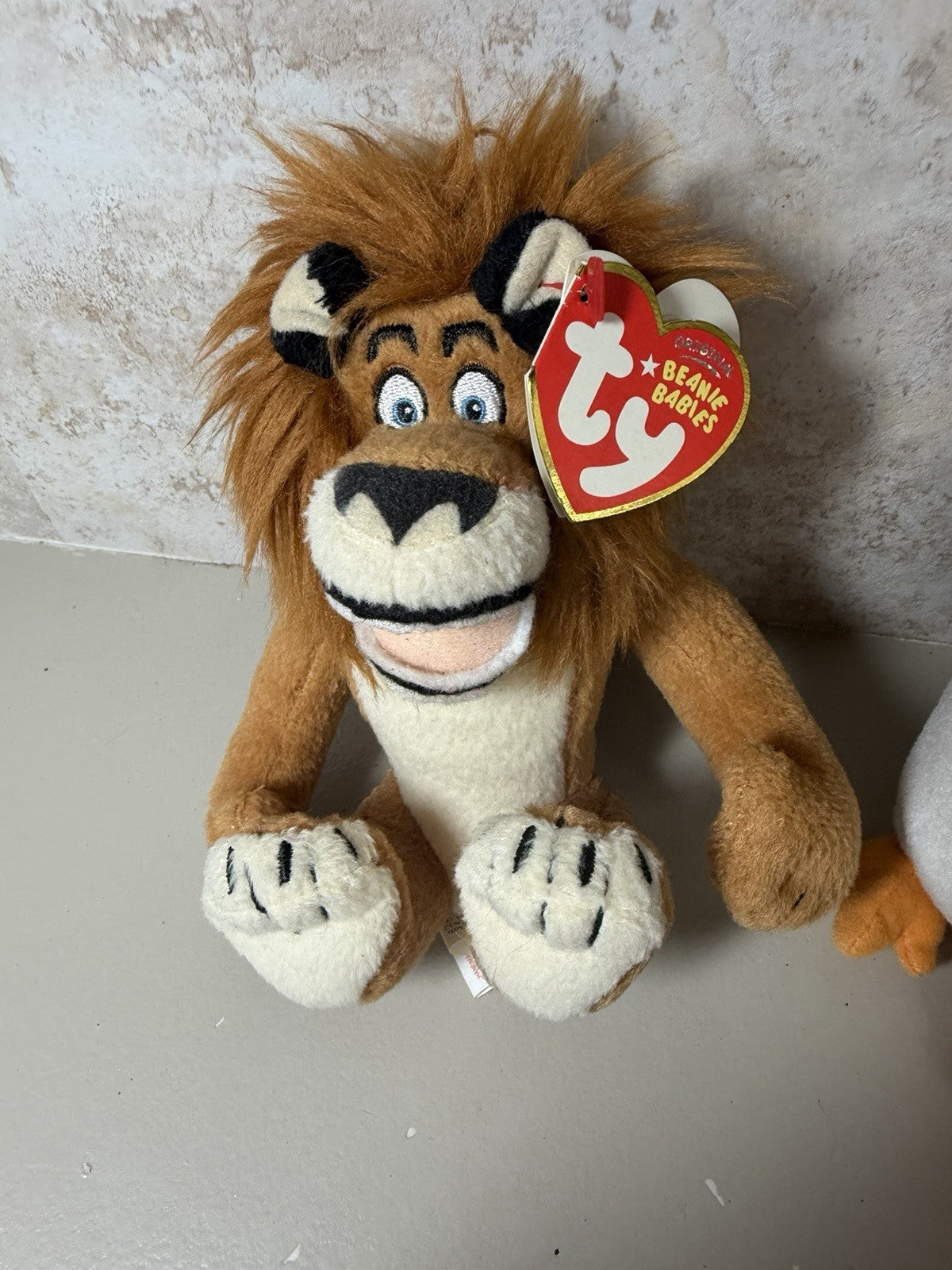 Ty Beanie Babies Character Plush Lot 6 Shrek Dora Madagascar Minion Disney MLP