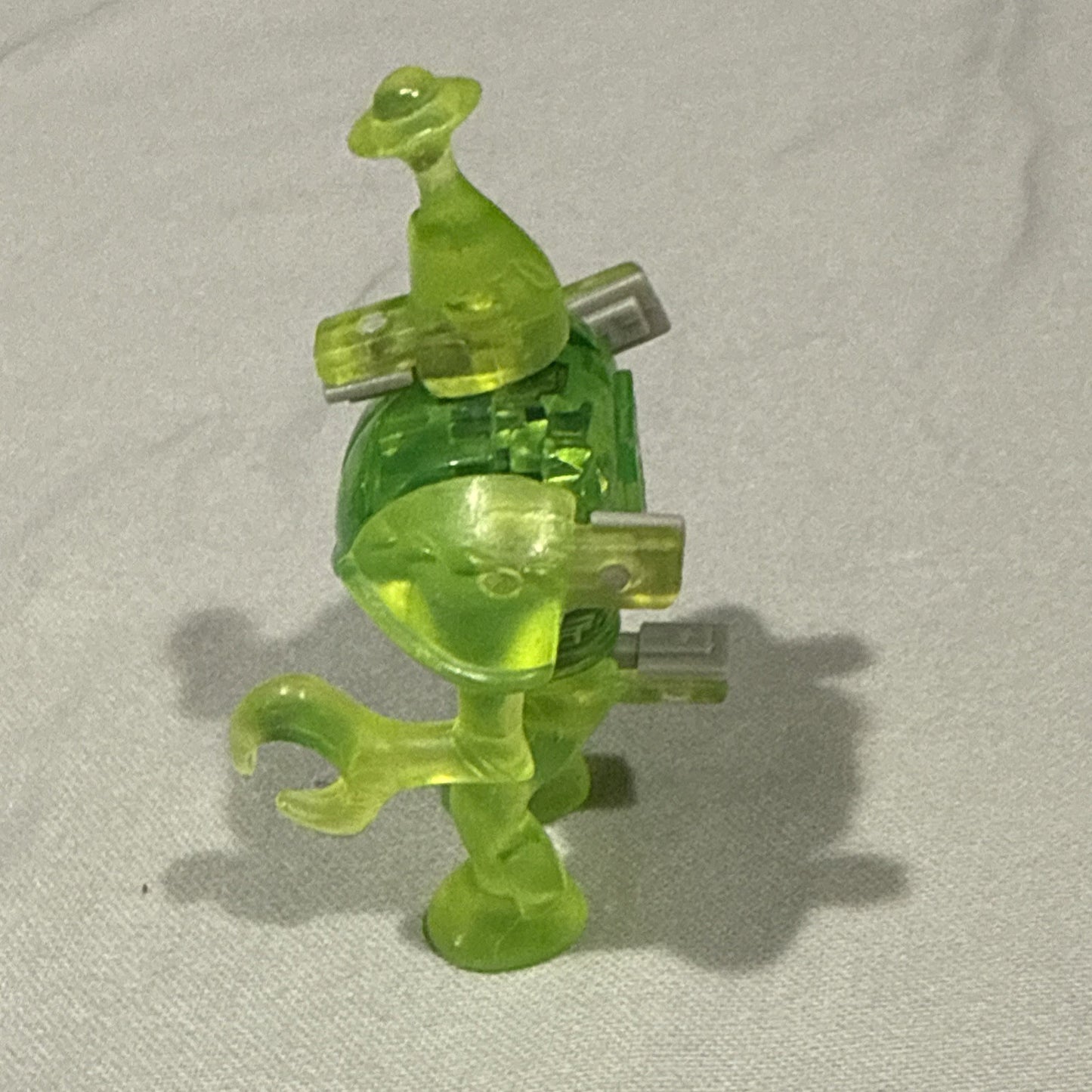 Ben 10 Alien Force Alien Combination Figure With Card, Green, Loose