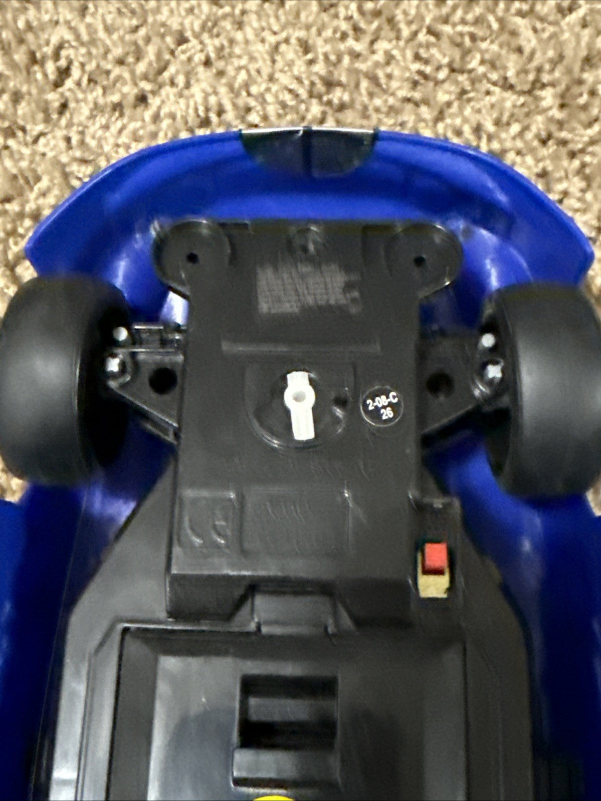 2001 New Ray Shelby Series 1 Diecast Sports Car Blue 132 Scale