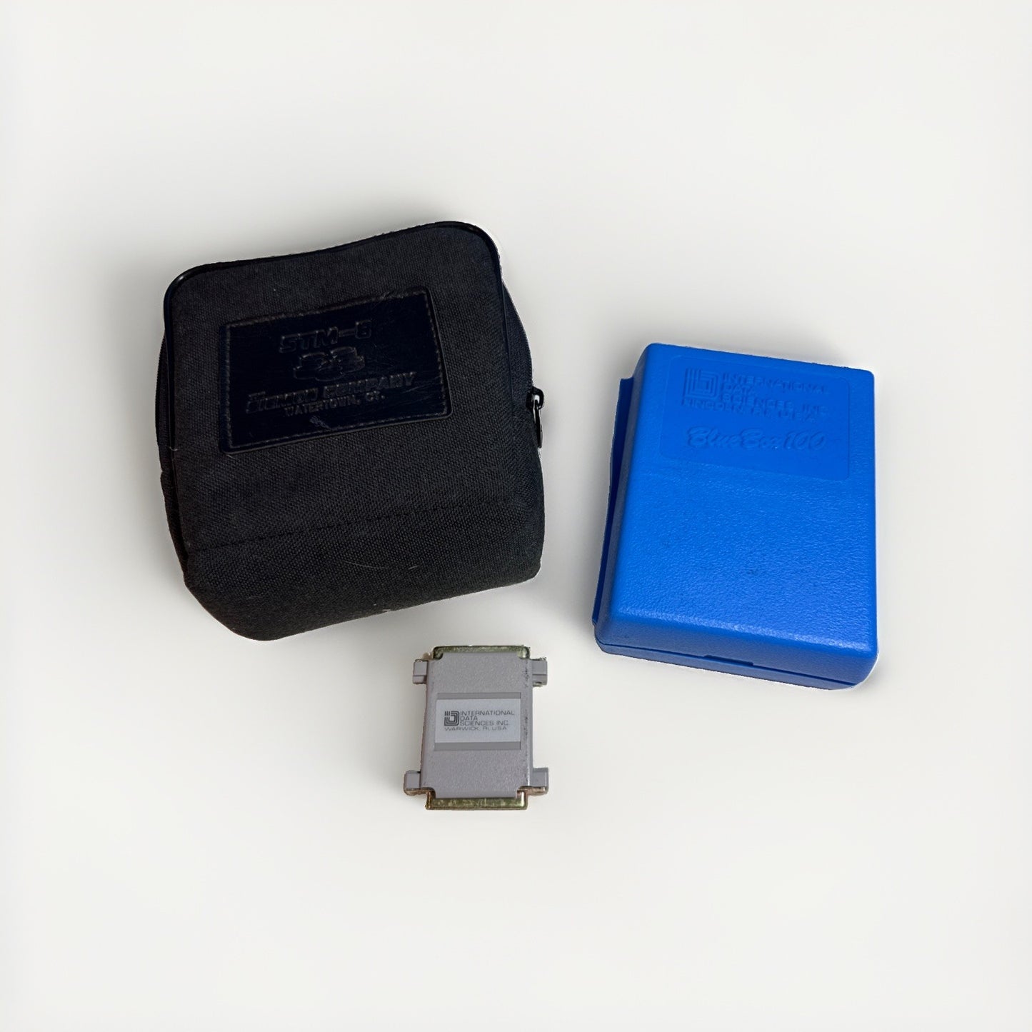 Vintage IDS Blue Box 100 RS-232 Breakout Box Diagnostic Tester DB25 Siemon Case