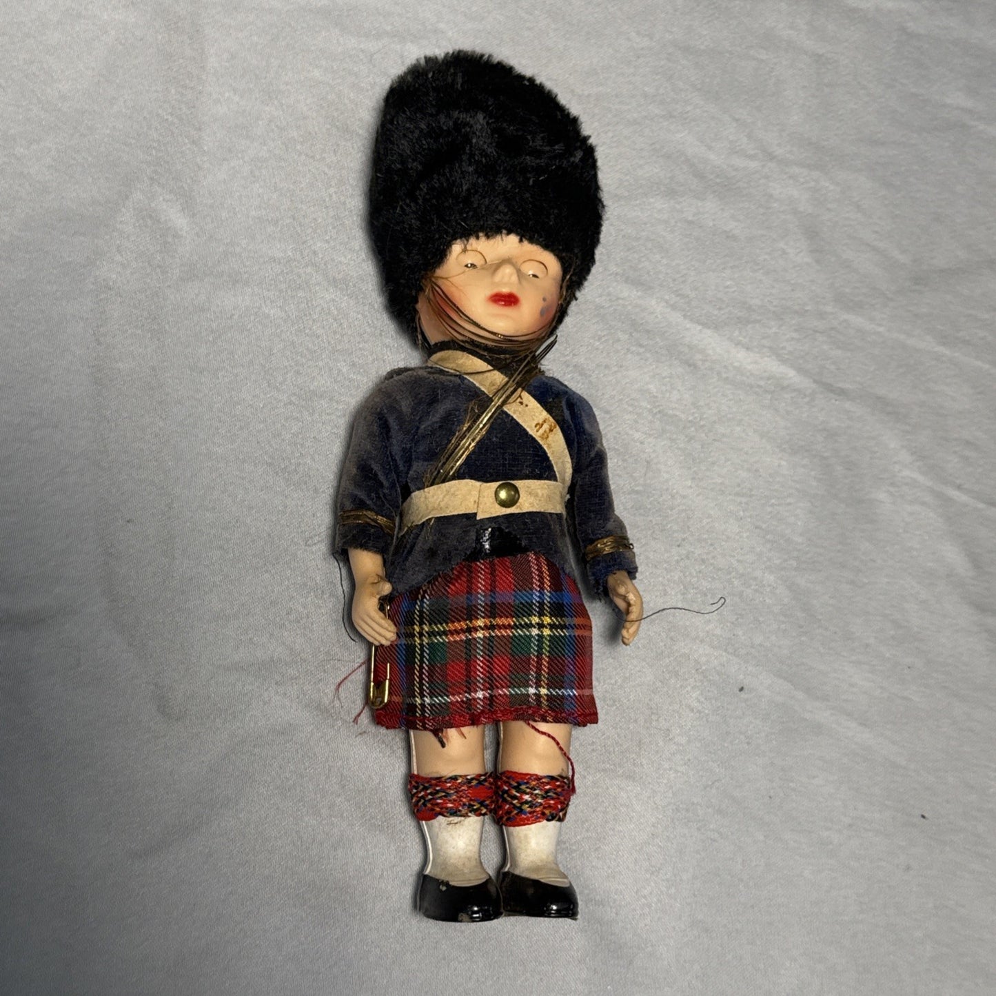 Lot of 4 Vintage Scottish Dolls Bagpipe Sleepy Eye 6" 7" Lot of 4 England