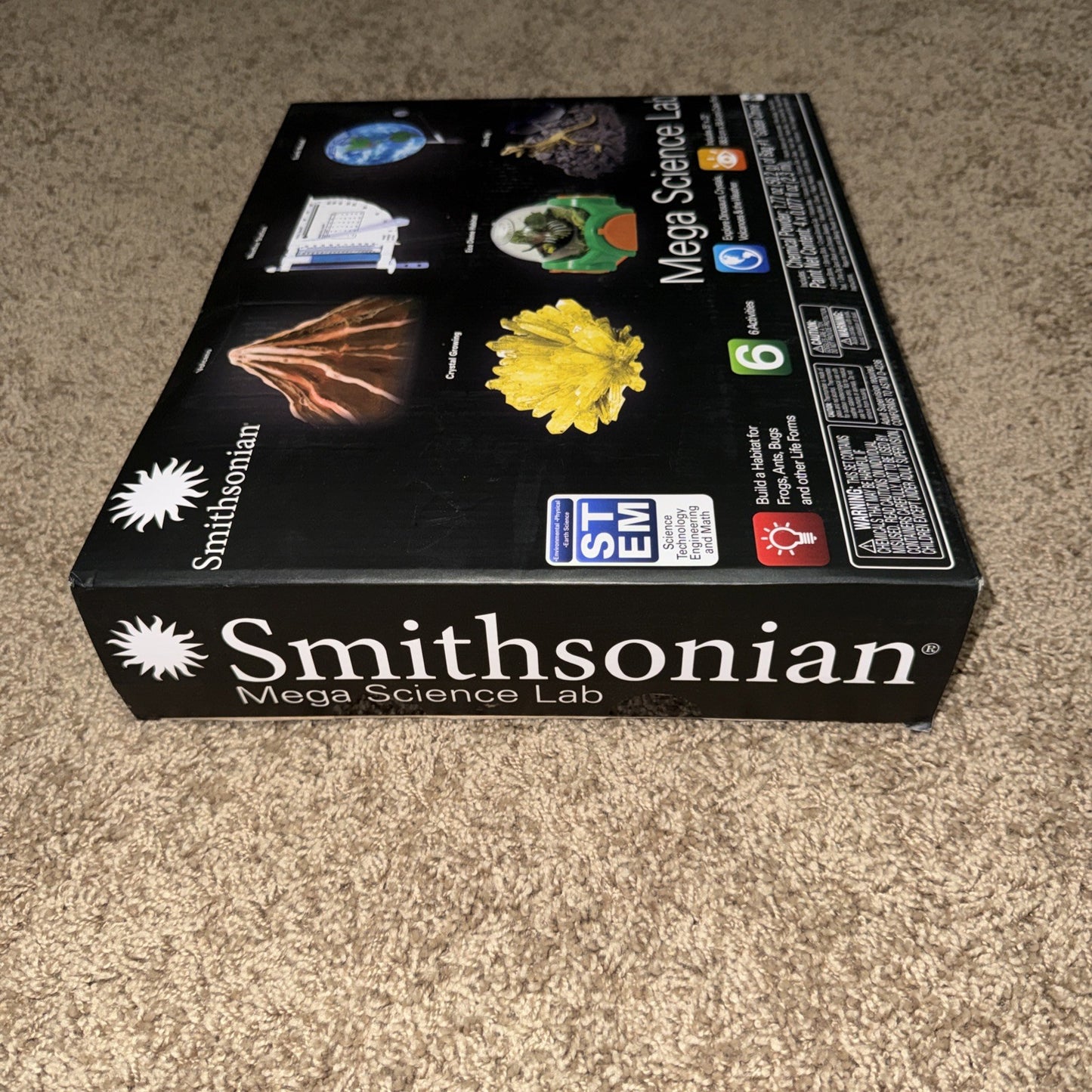 Smithsonian Mega Science Lab Kit Set 6 Activities  SEALED NEW