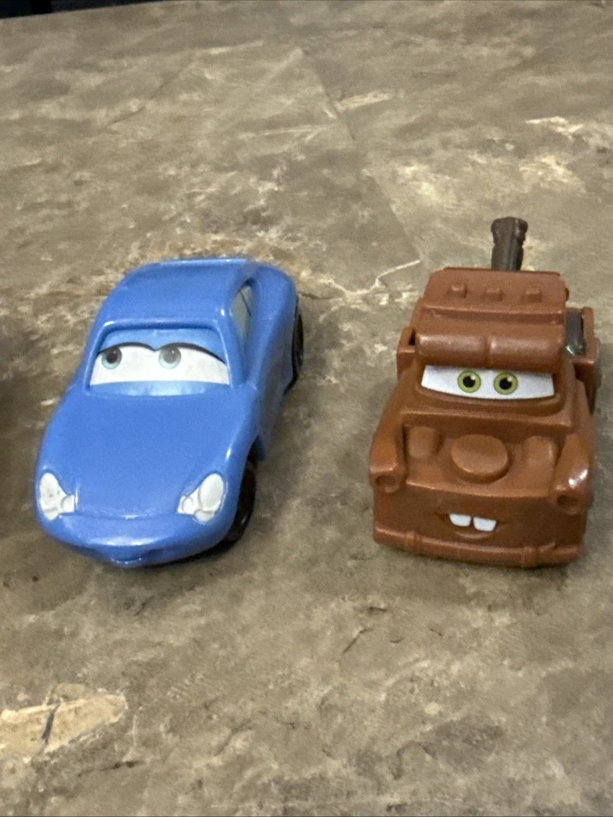 Disney Pixar Cars Toy Lot Of 6 Lightning McQueen Mater Sally Wingo Flo Boost