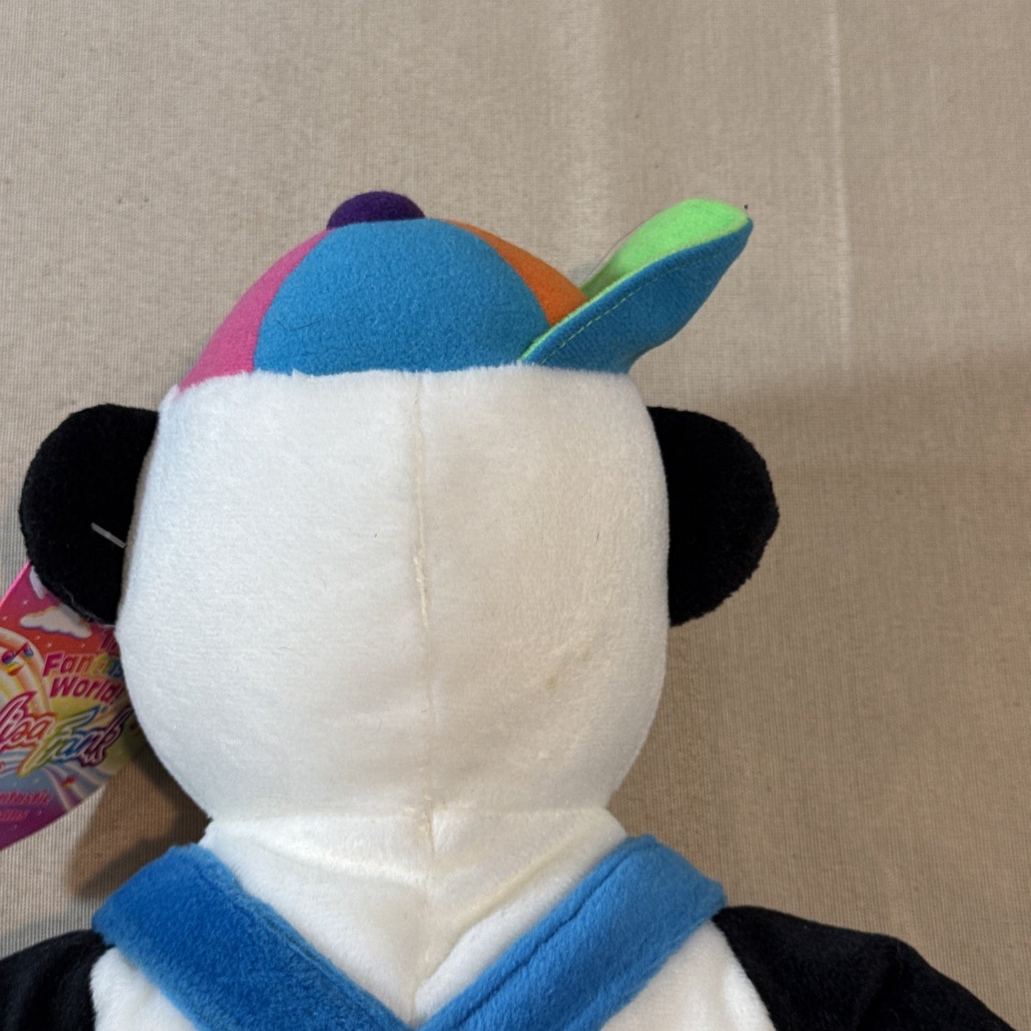 Vintage Lisa Frank Panda Painter Plush 17 Inch Stuffins 1998 Rare