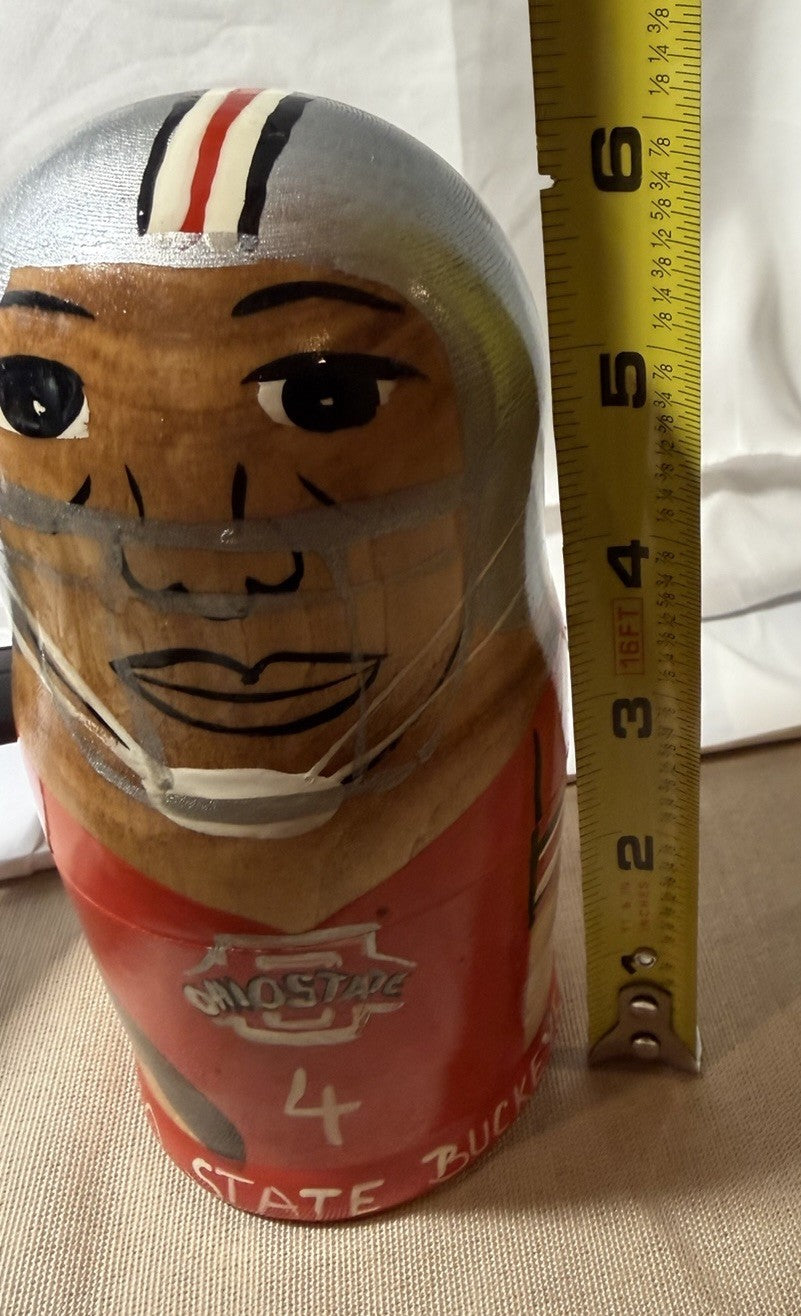 The Ohio State Buckeyes Nesting Dolls Samuel Elliot Barrett Nuernberger Thomas