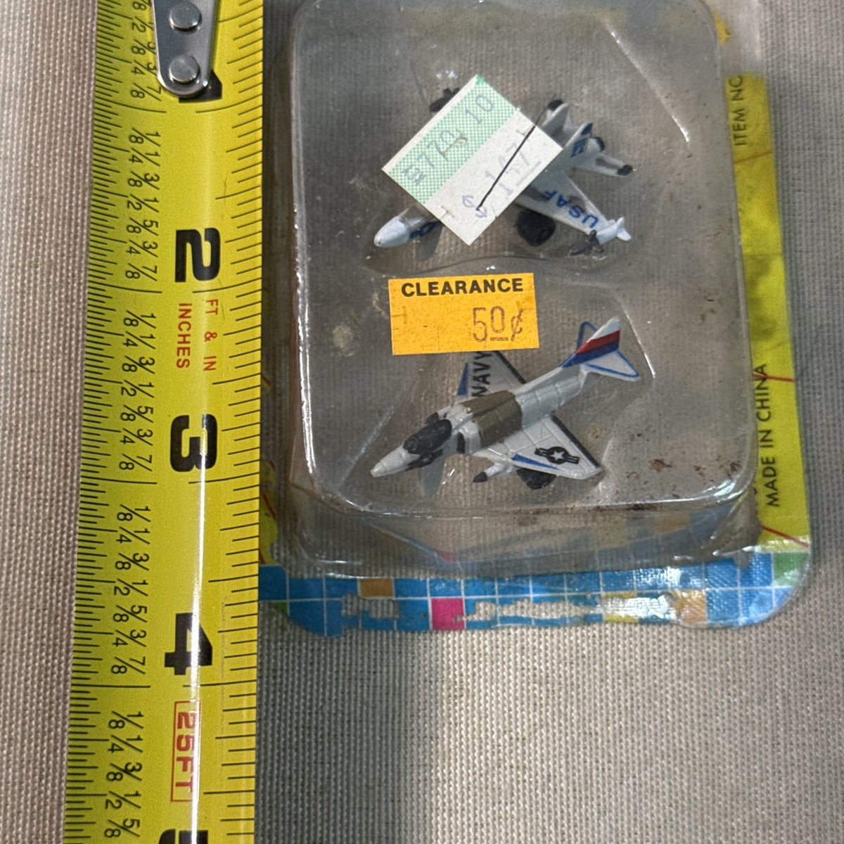 Vintage 1988 Funrise Micro Action Magnifiers Jet Planes 2 Pack Original Package