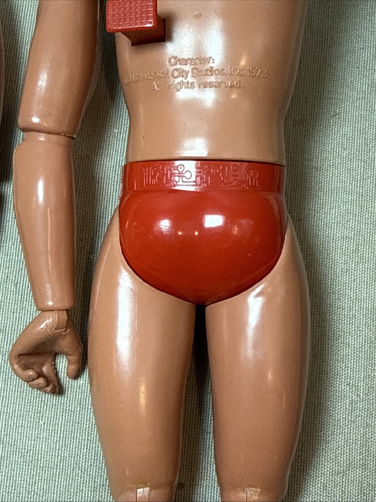 1975 Six Million Dollar Man Steve Austin Figure Outfit Repair Station Lot