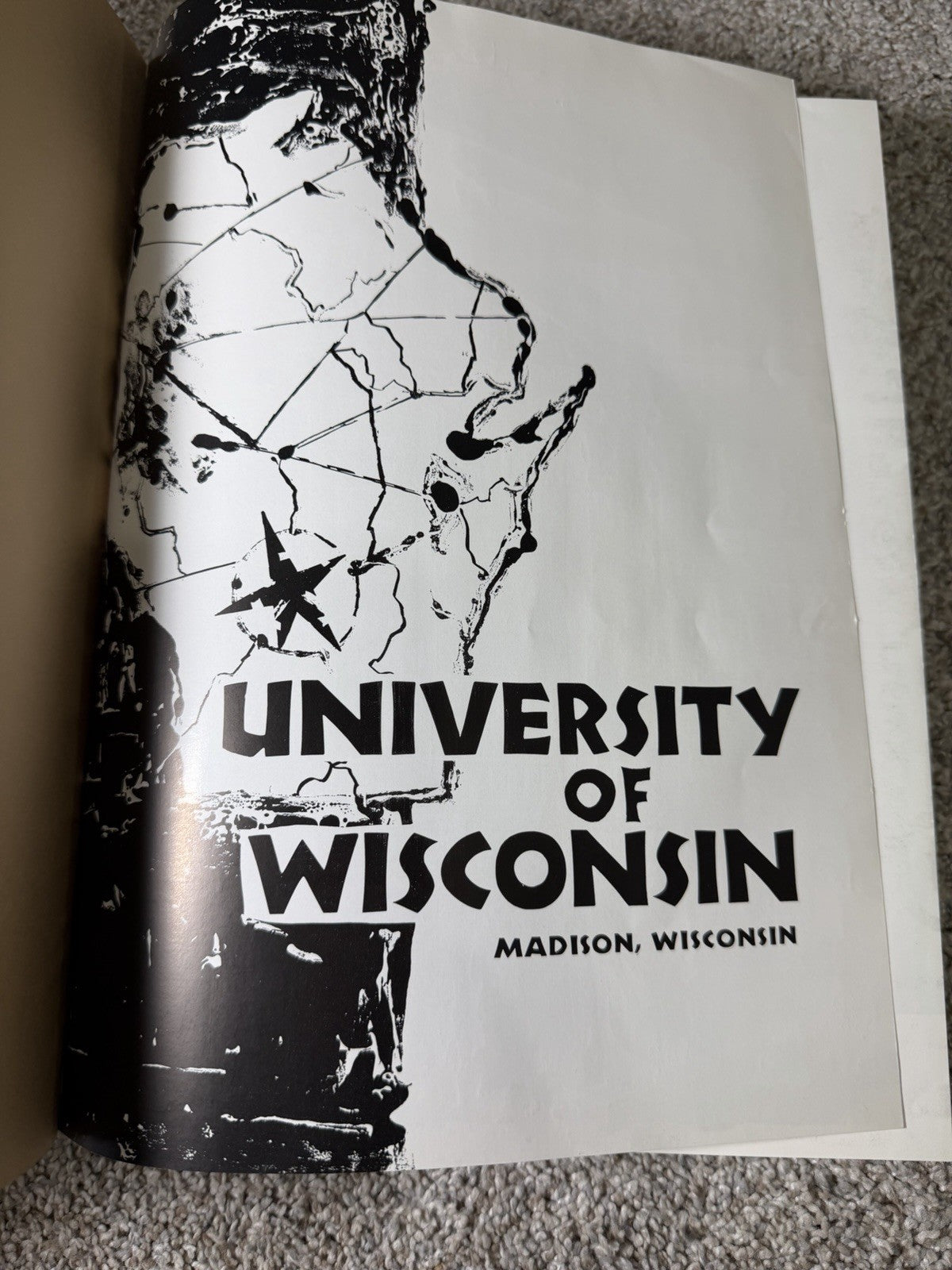 1960 University of Wisconsin Madison Yearbook Badger Book Vintage
