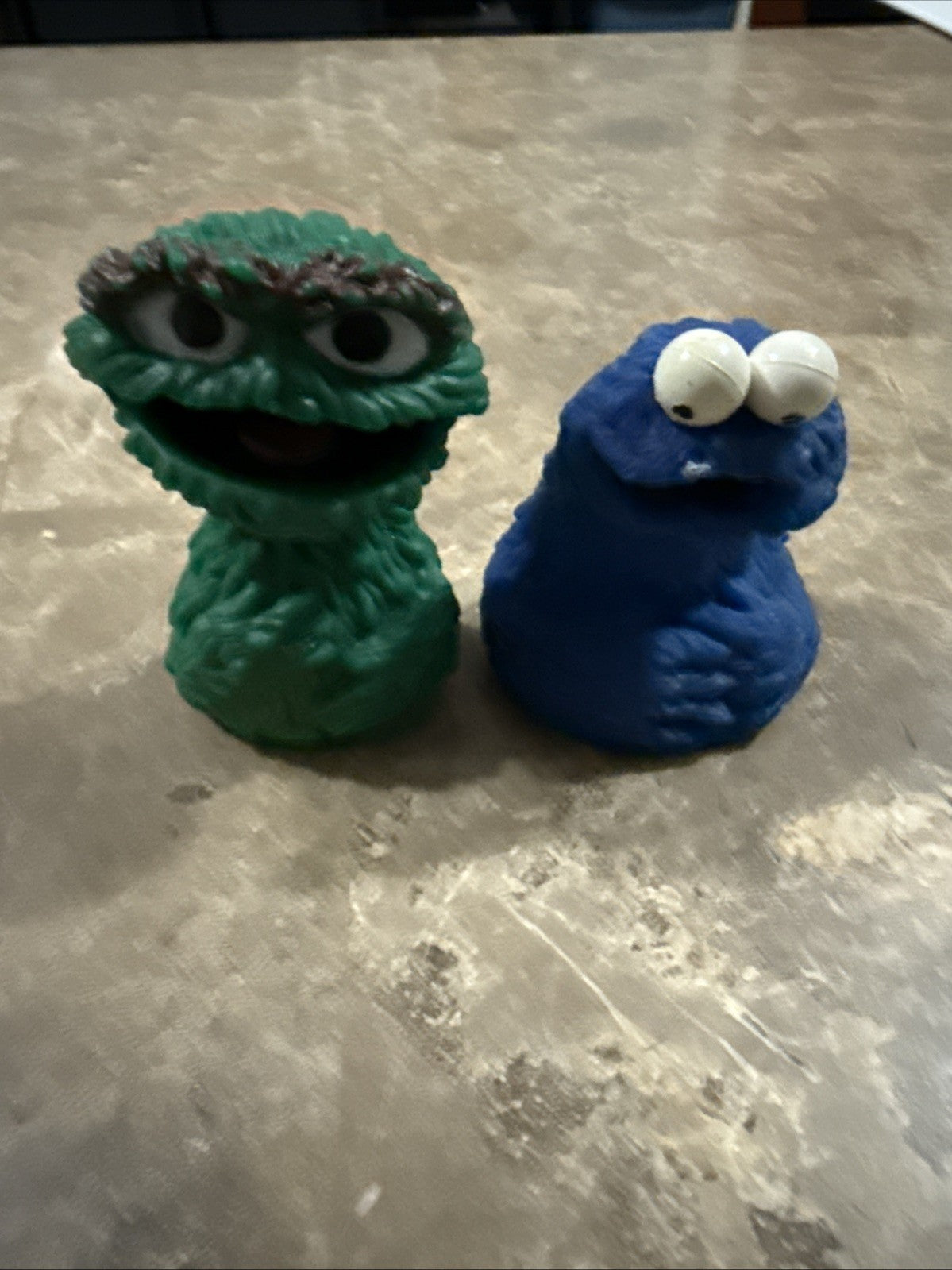 Vintage Muppets Inc Sesame Street Finger Puppets Lot 5 Bert Ernie Grover 1970s