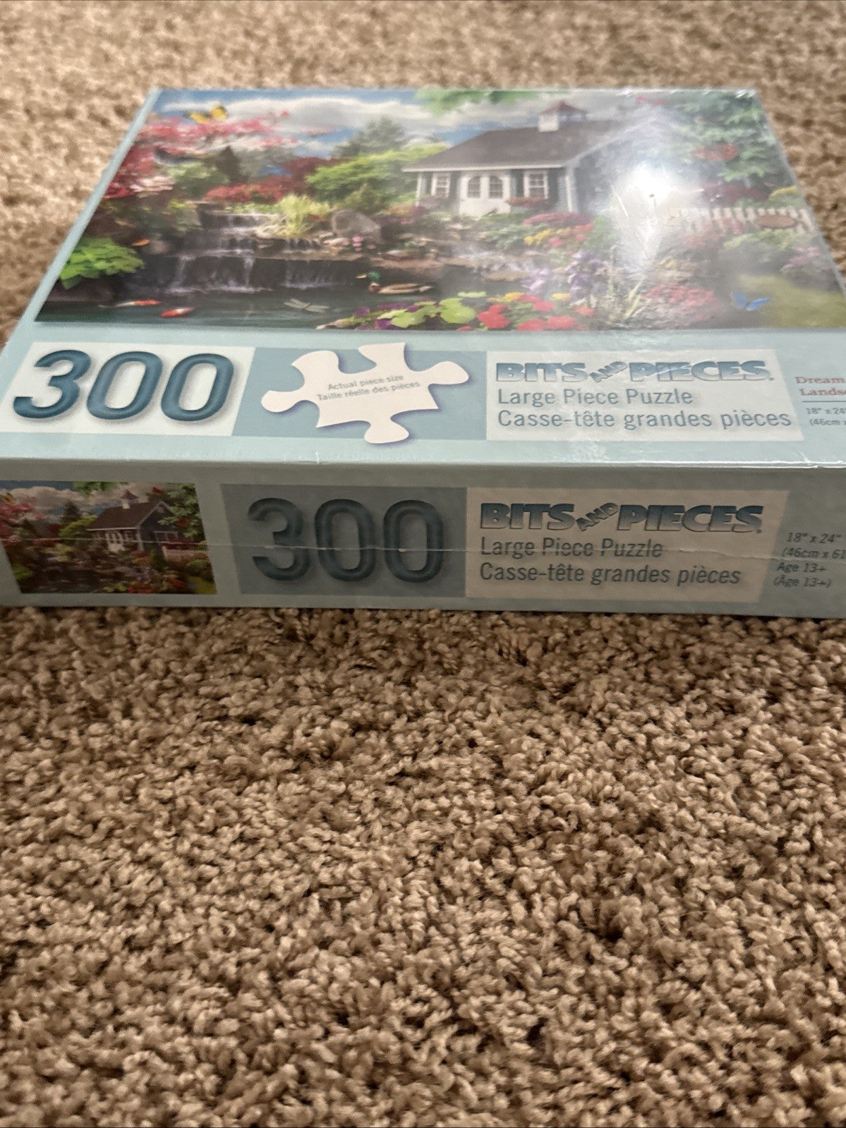 Lot of 2 New Puzzles Rock Pool 300pc Dream Landscape Bits and Pieces