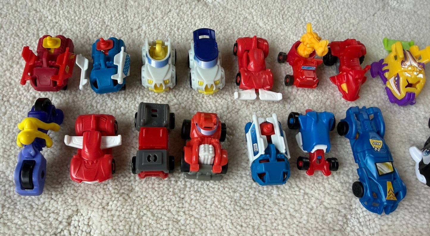 Vintage Kinder Surprise & Fast Food Toy Lot of 100+ Miniature Vehicles & Figures