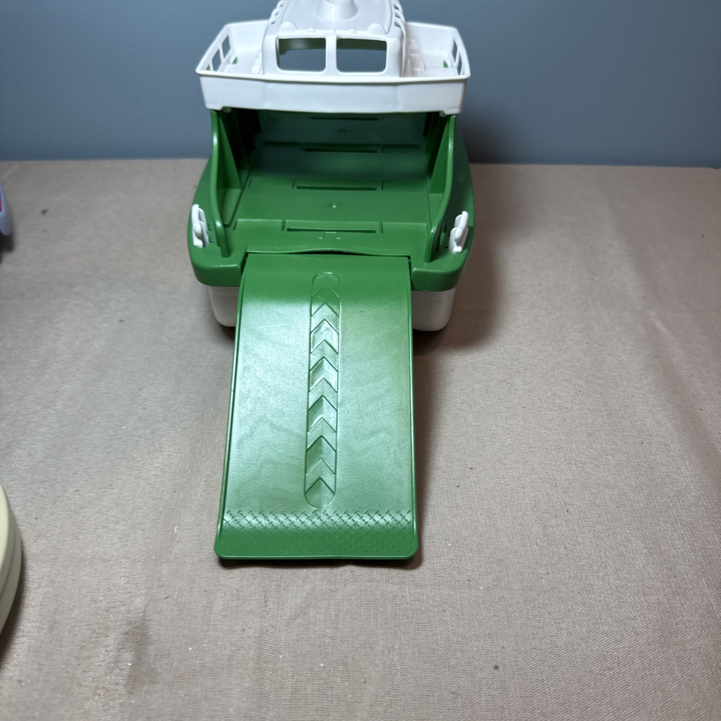 Green Toys Ferry Boat Fire Truck Recycled Plastic Preschool Toy Lot Made USA