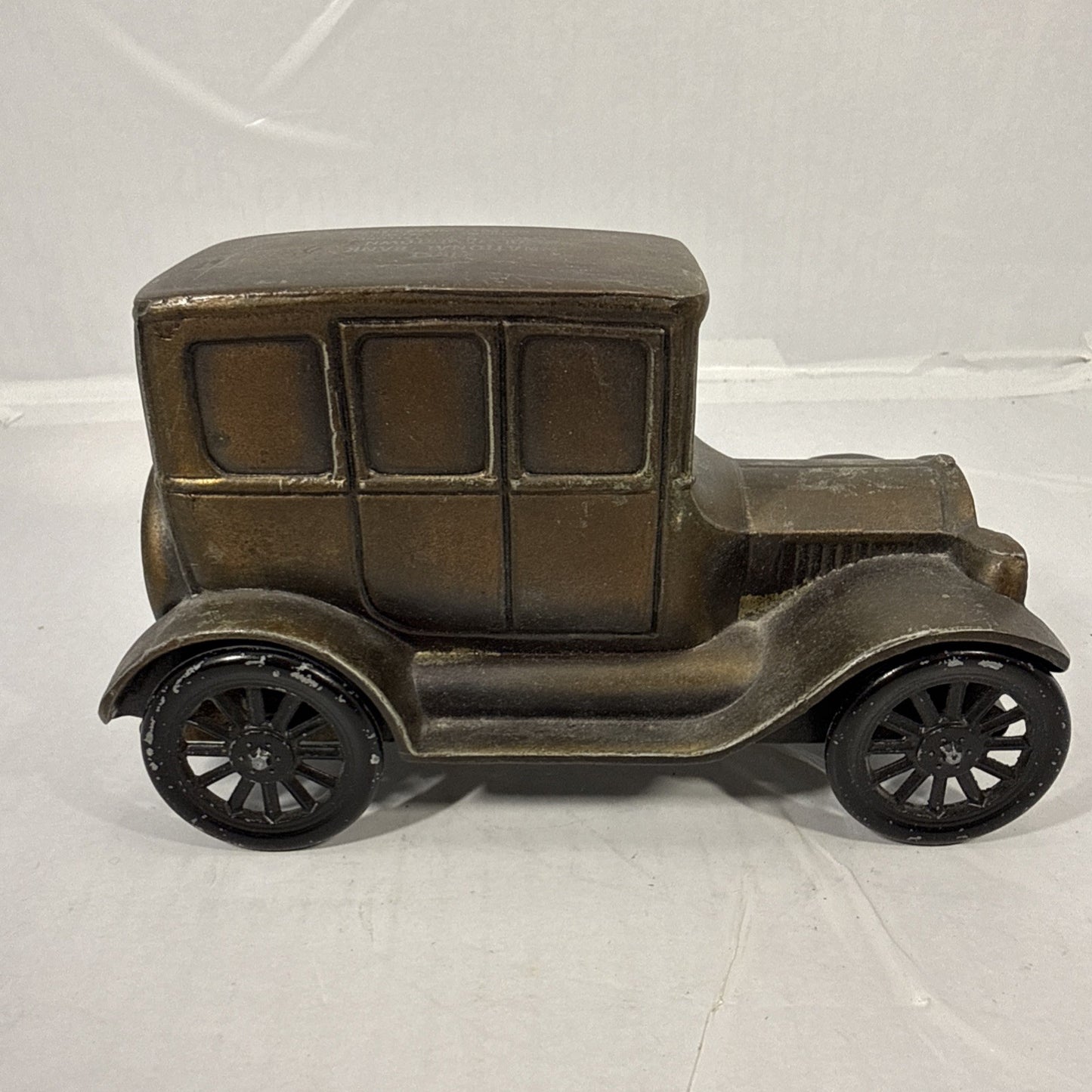Vintage Banthrico 1926 Ford Model T Coin Bank First National Jamestown