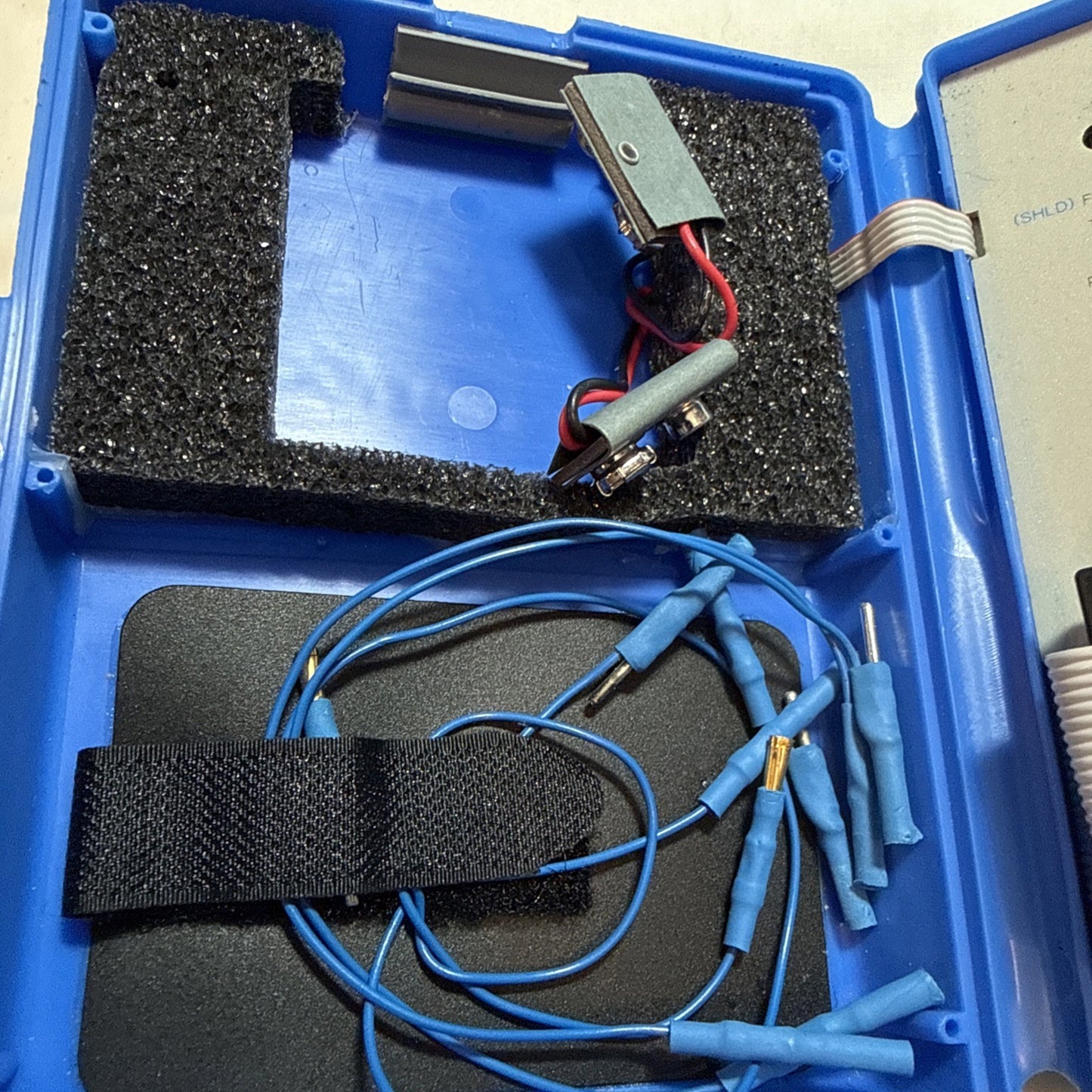 Vintage IDS Blue Box 100 RS-232 Breakout Box Diagnostic Tester DB25 Siemon Case