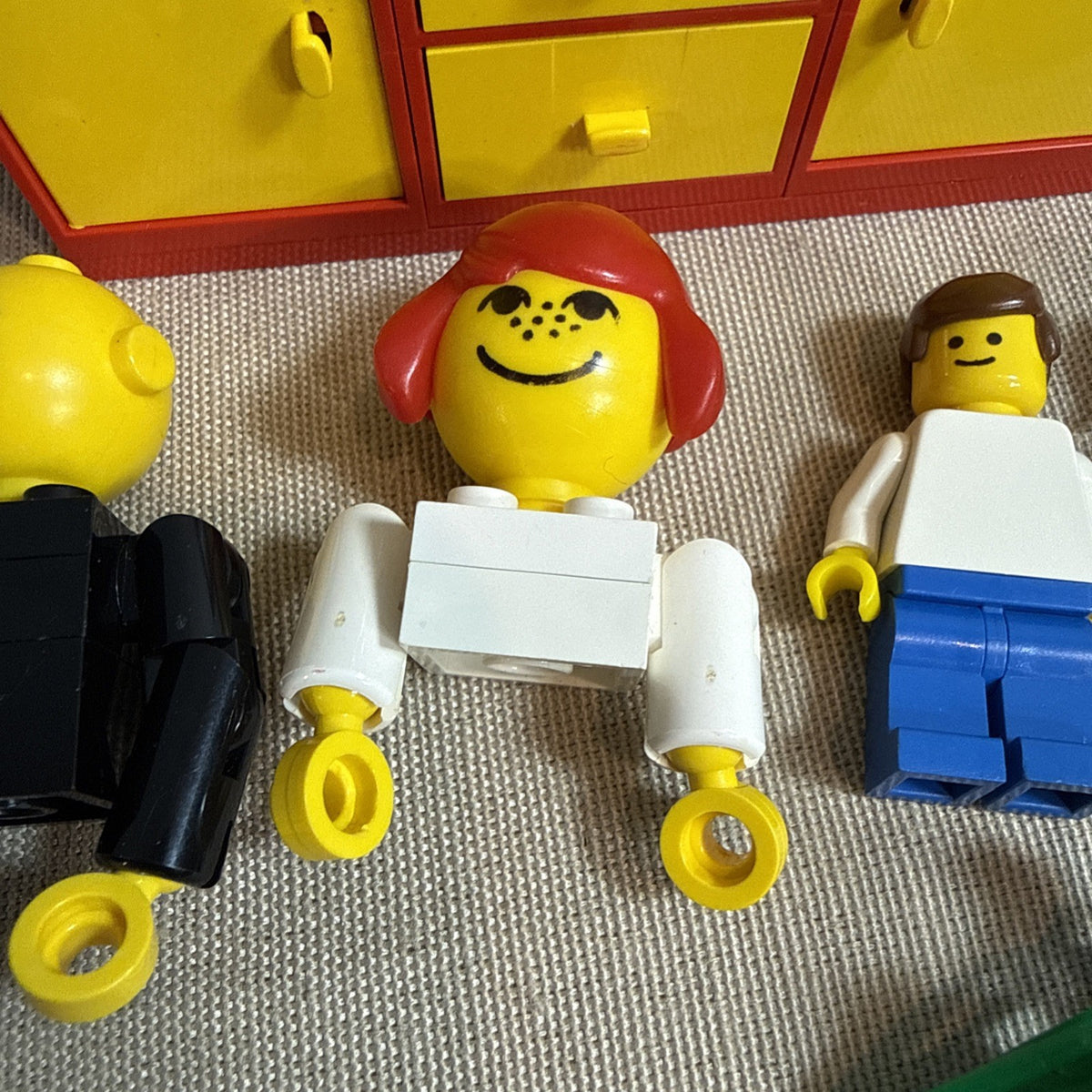Vintage LEGO 268 Homemaker Family Room Set Minifigures Incomplete 1979 Parts