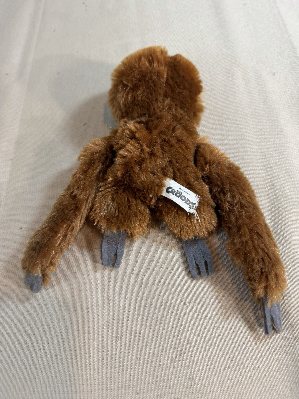DreamWorks The Croods Belt Sloth Plush Stuffed Animal 8 Inch Innovage Movie Toy