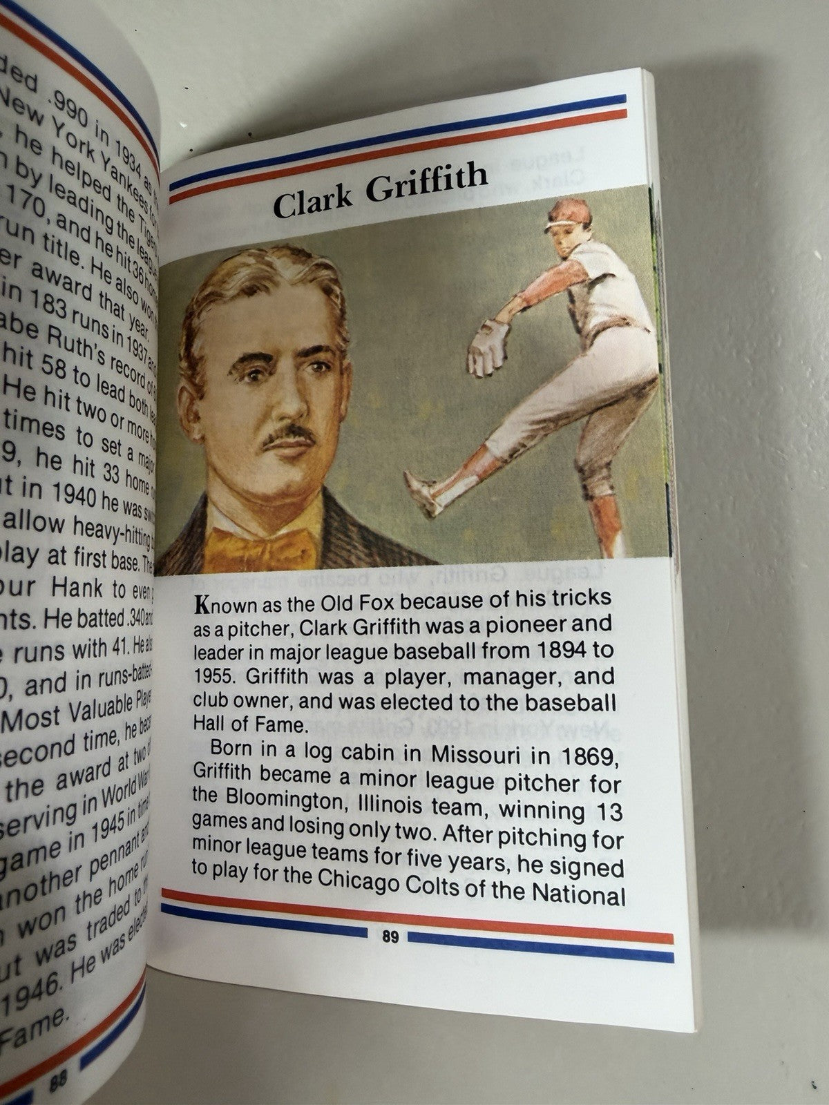 Vintage Lot of 3 Baseball Books 1991 Who's Who Topps Home Run Book Sports Stars⁠