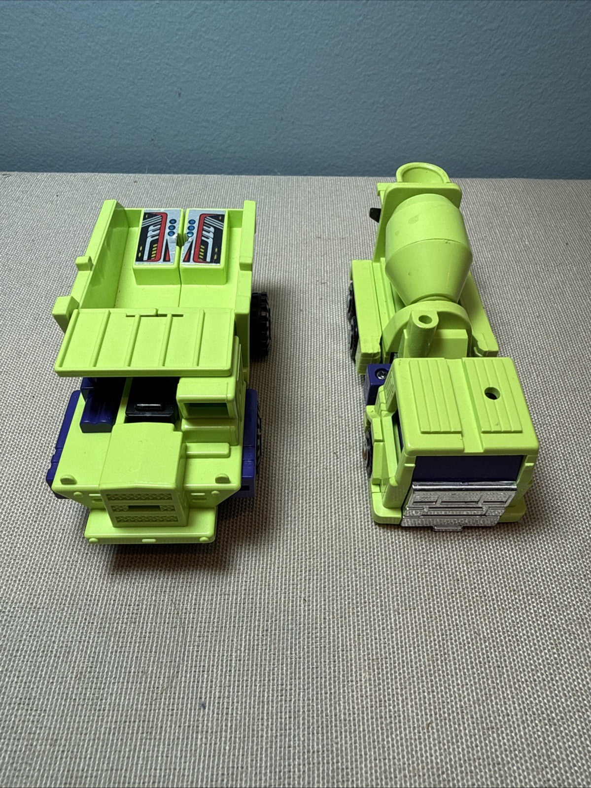 Vintage Hasbro Transformers G1 Devastator Constructicons 6 Figure Incomplete