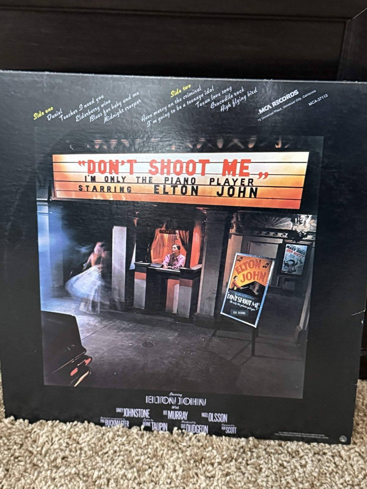 Elton John Vinyl 4 LPs Madman Dont Shoot Me Captain Fantastic Rock Westies