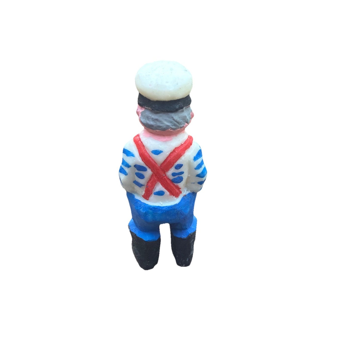 Vintage Salty Sailor Nautical Figurine Mini Maritime Collectible 1.5"