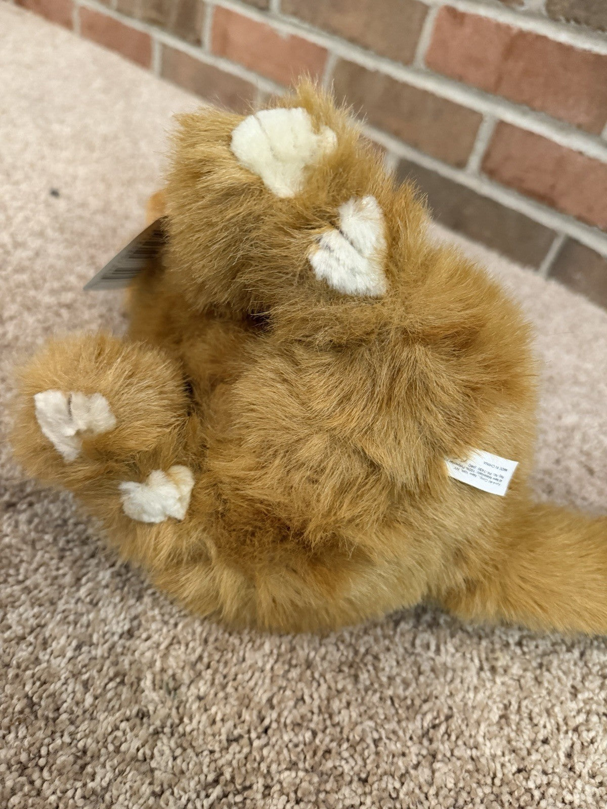 Vintage Morris the Cat 9 Lives Plush Toy 2000 Stuffed Talks Sound NEEDS BATTERY
