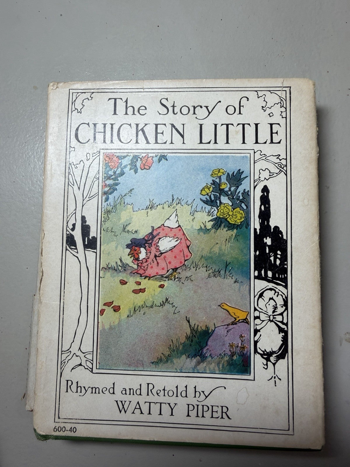 Vintage 1923 Watty Piper Altemus Childrens Books Lot Chicken Little Peter Rabbit