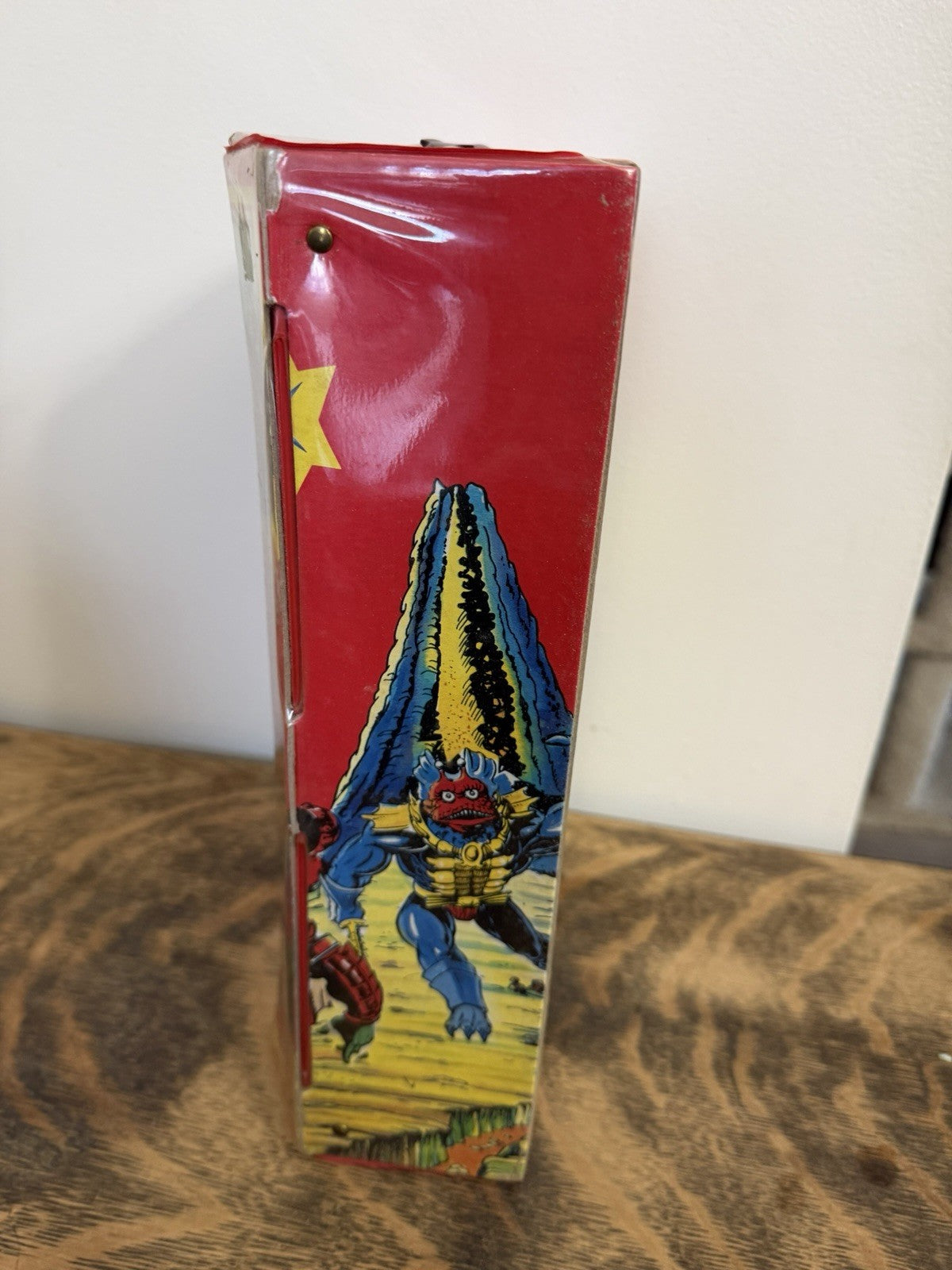 Vintage 1980s Masters of the Universe Mattel Collectors Case Holds 8 MOTU Figure