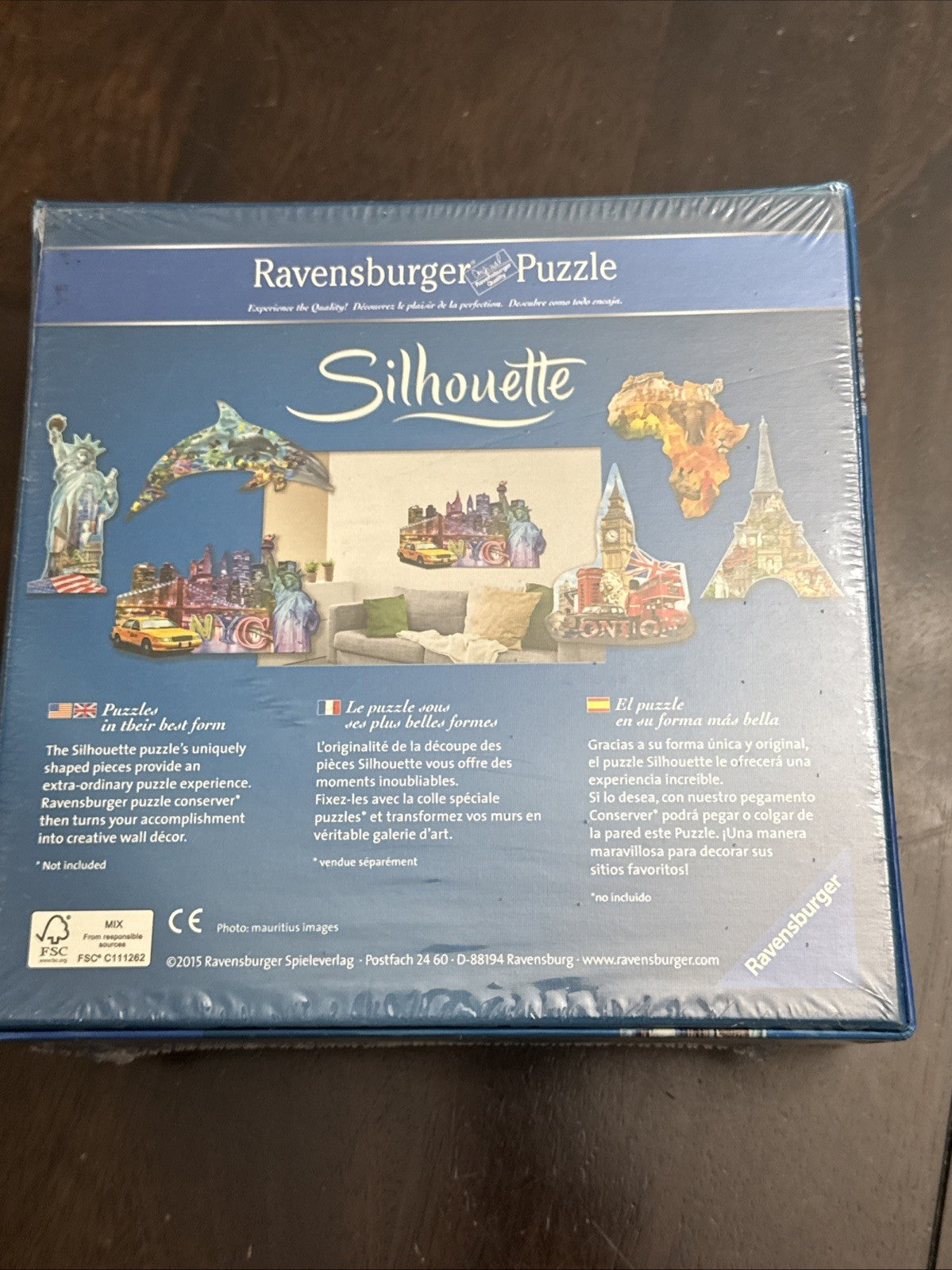 Ravensburger Jigsaw Puzzles Lot of 4 Vintage Family Puzzle Games